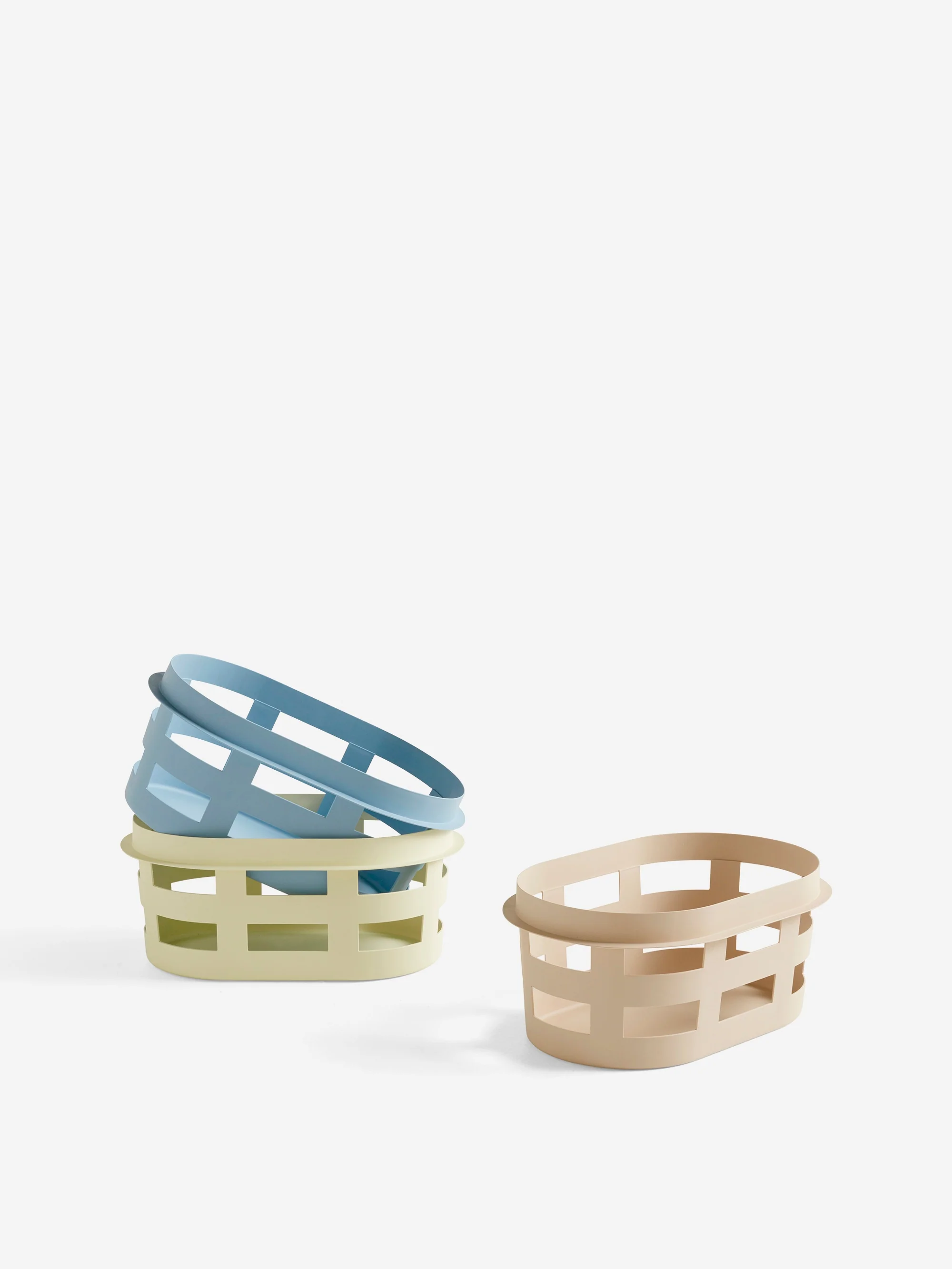 HAY Basket Small - Light Grey - Image 2