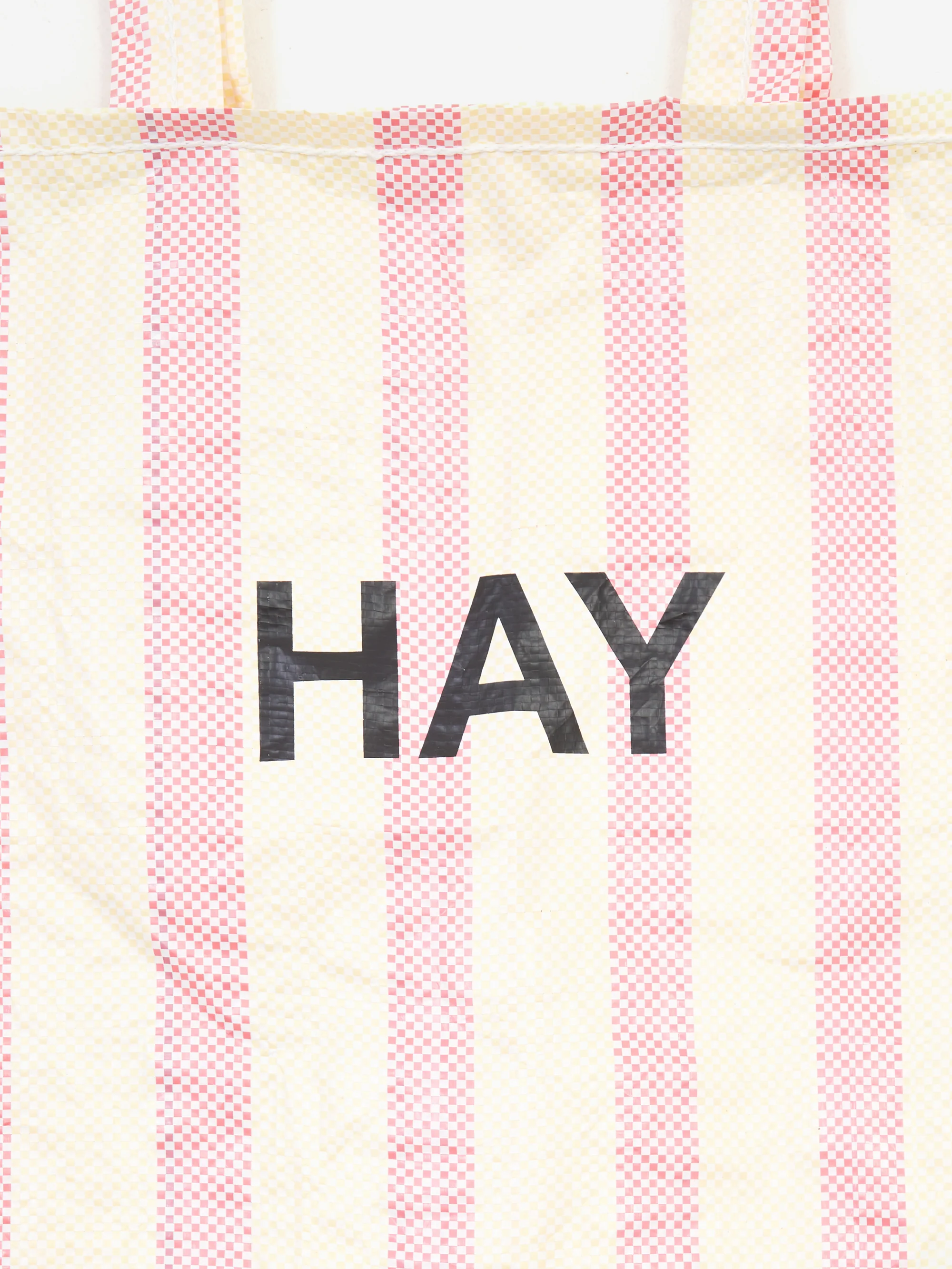 HAY Candy Stripe Bag Medium - Red/Yellow - Image 2