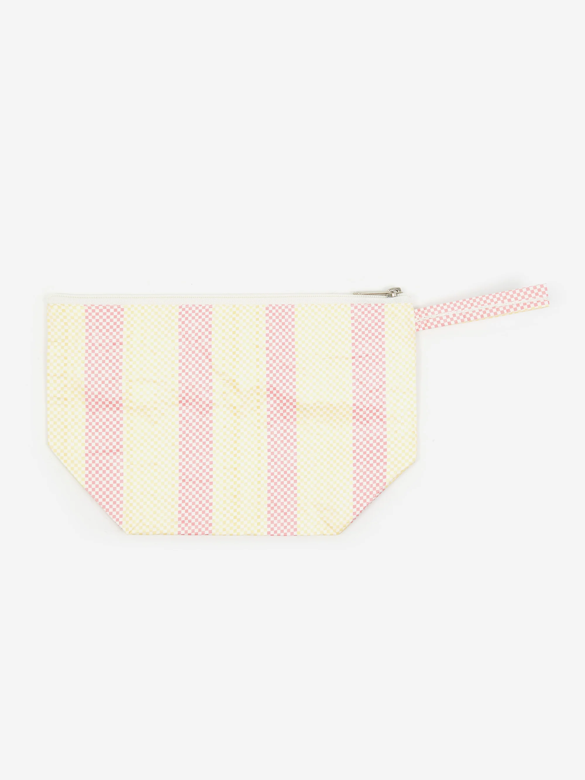 HAY Candy Stripe Wash Bag - Red/Yellow - Image 4