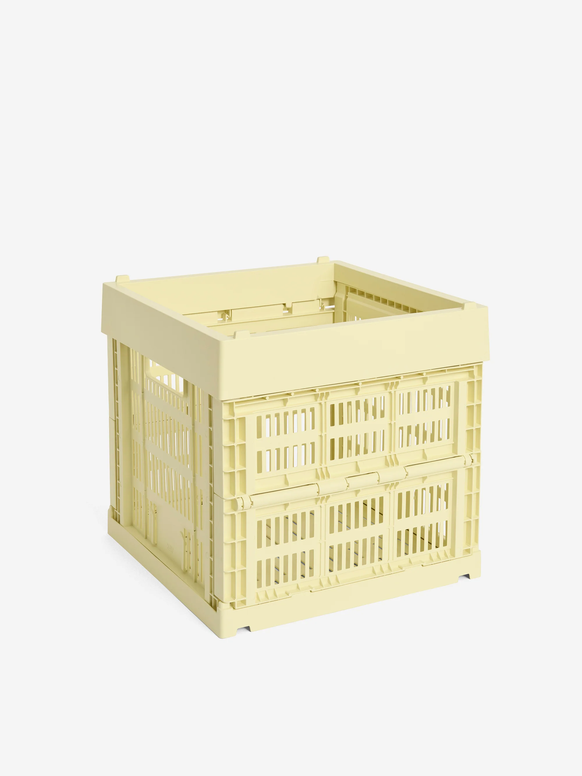 HAY Colour Crate Cube - Light Yellow