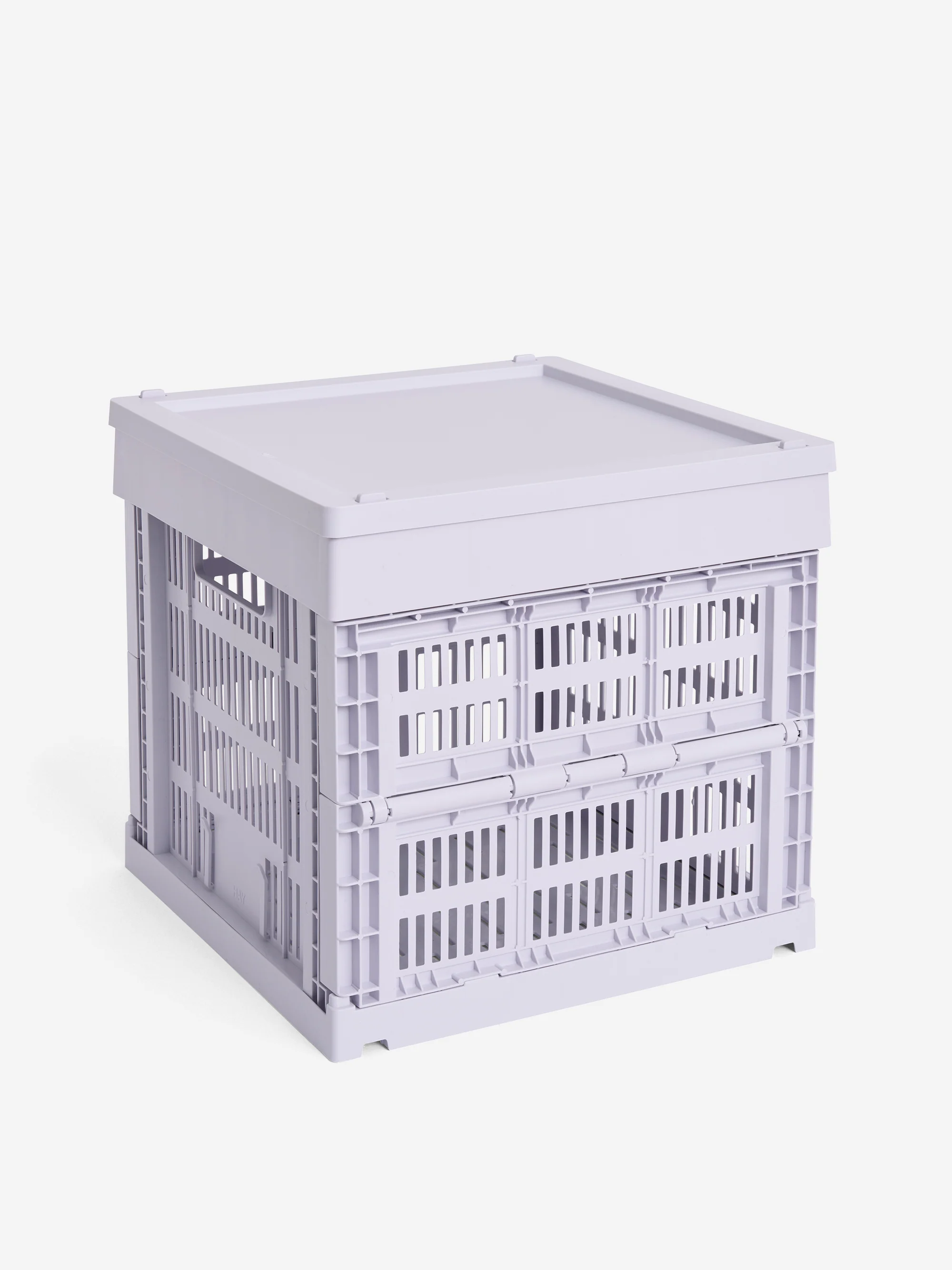 HAY Colour Crate Lid Medium Square - Lavender - Image 2