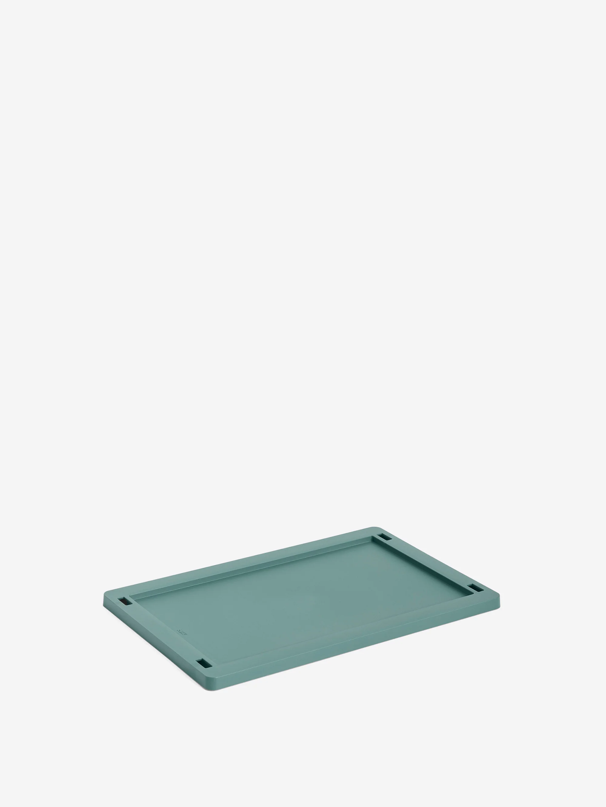 HAY Colour Crate Lid Plastic Small - Dark green