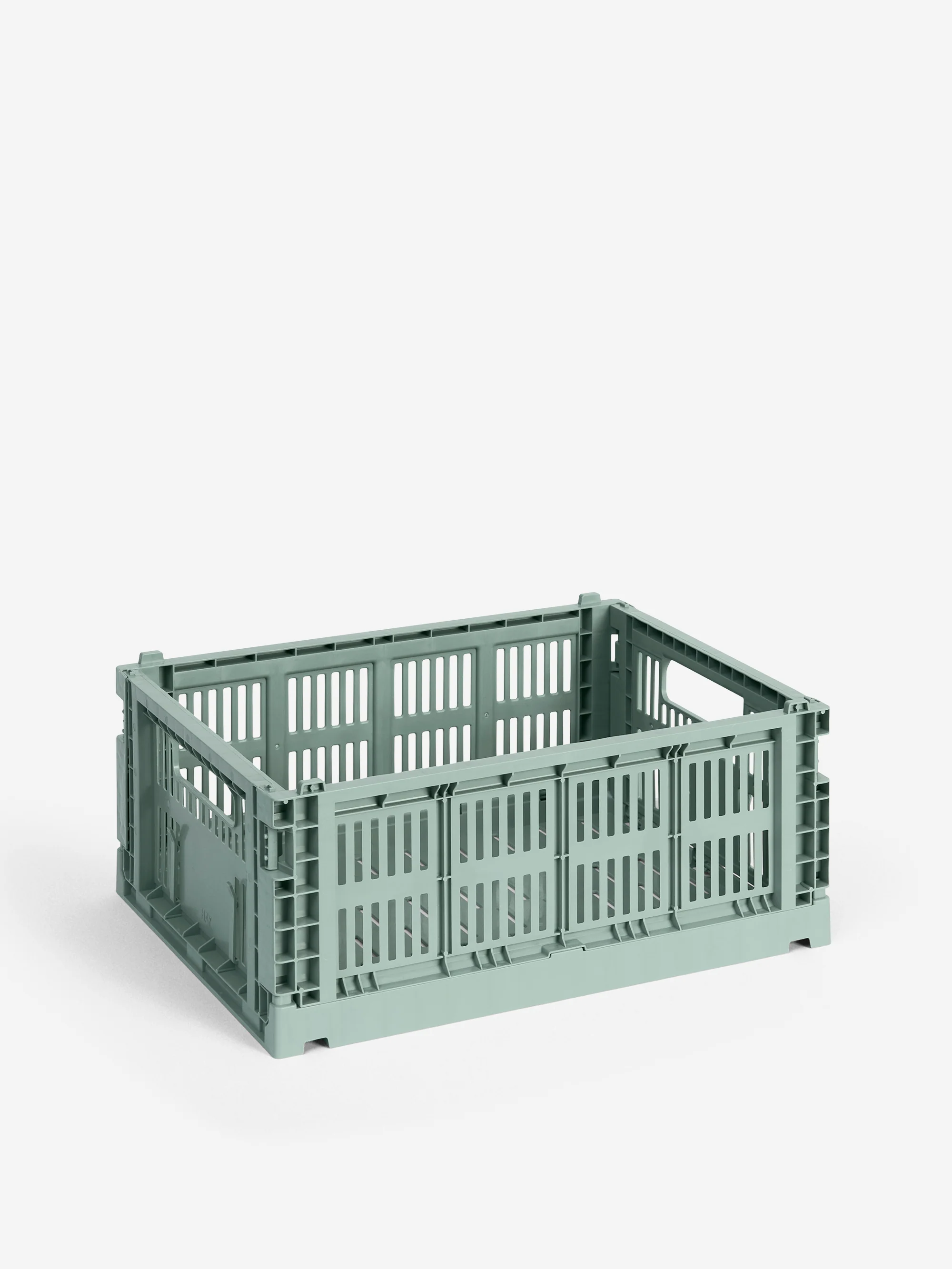 HAY Colour Crate Medium - Sage Green