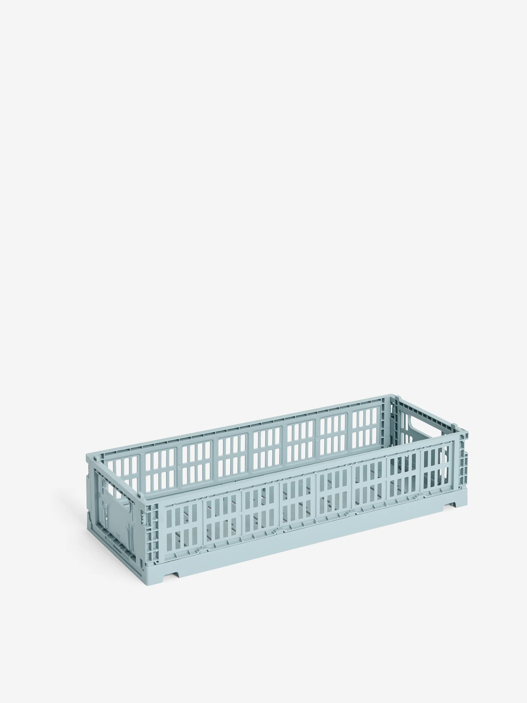 HAY Colour Crate Mini Oblong - Dusty Blue