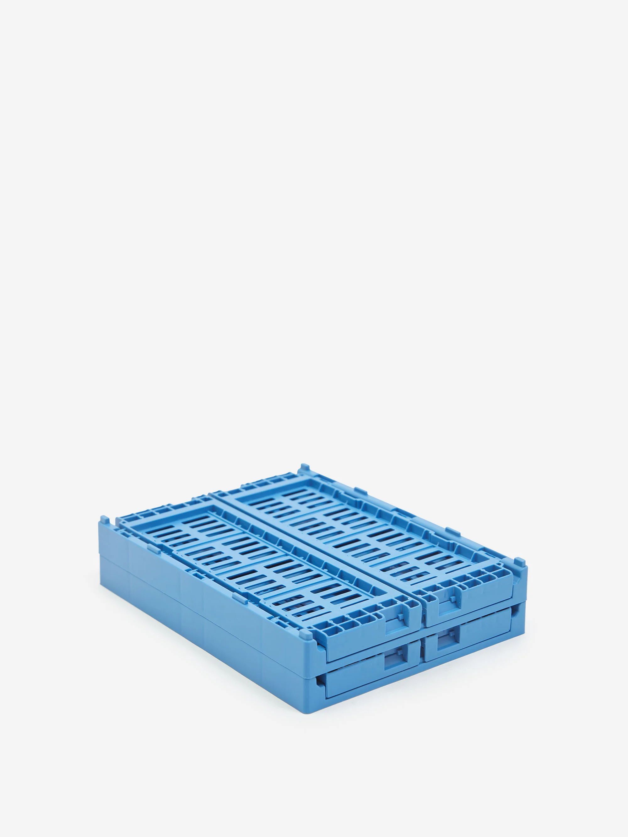 HAY Colour Crate Mini Set Of 2 - Electric Blue - Image 3