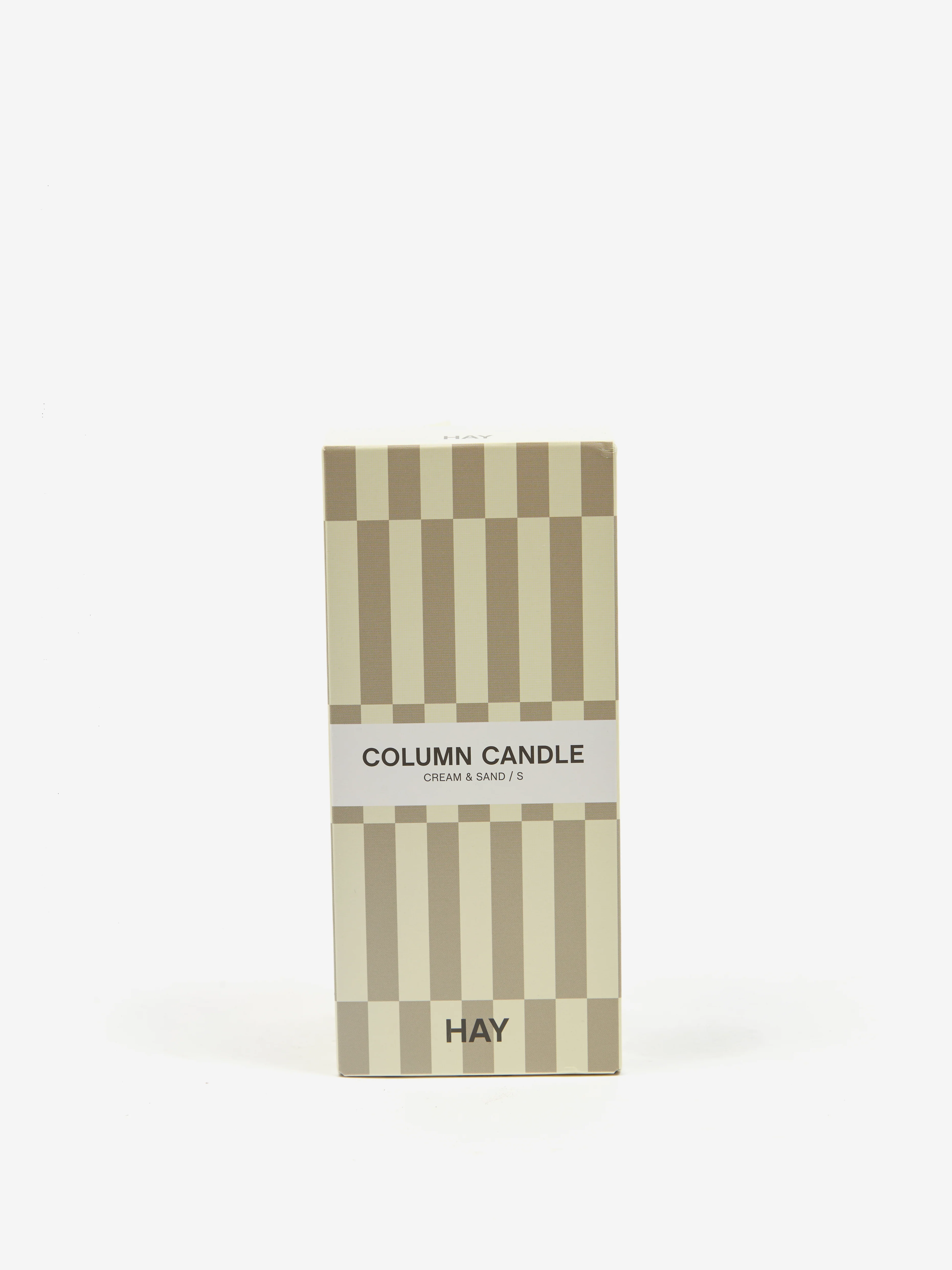 HAY Column Candle Small - Cream And Sand - Image 3