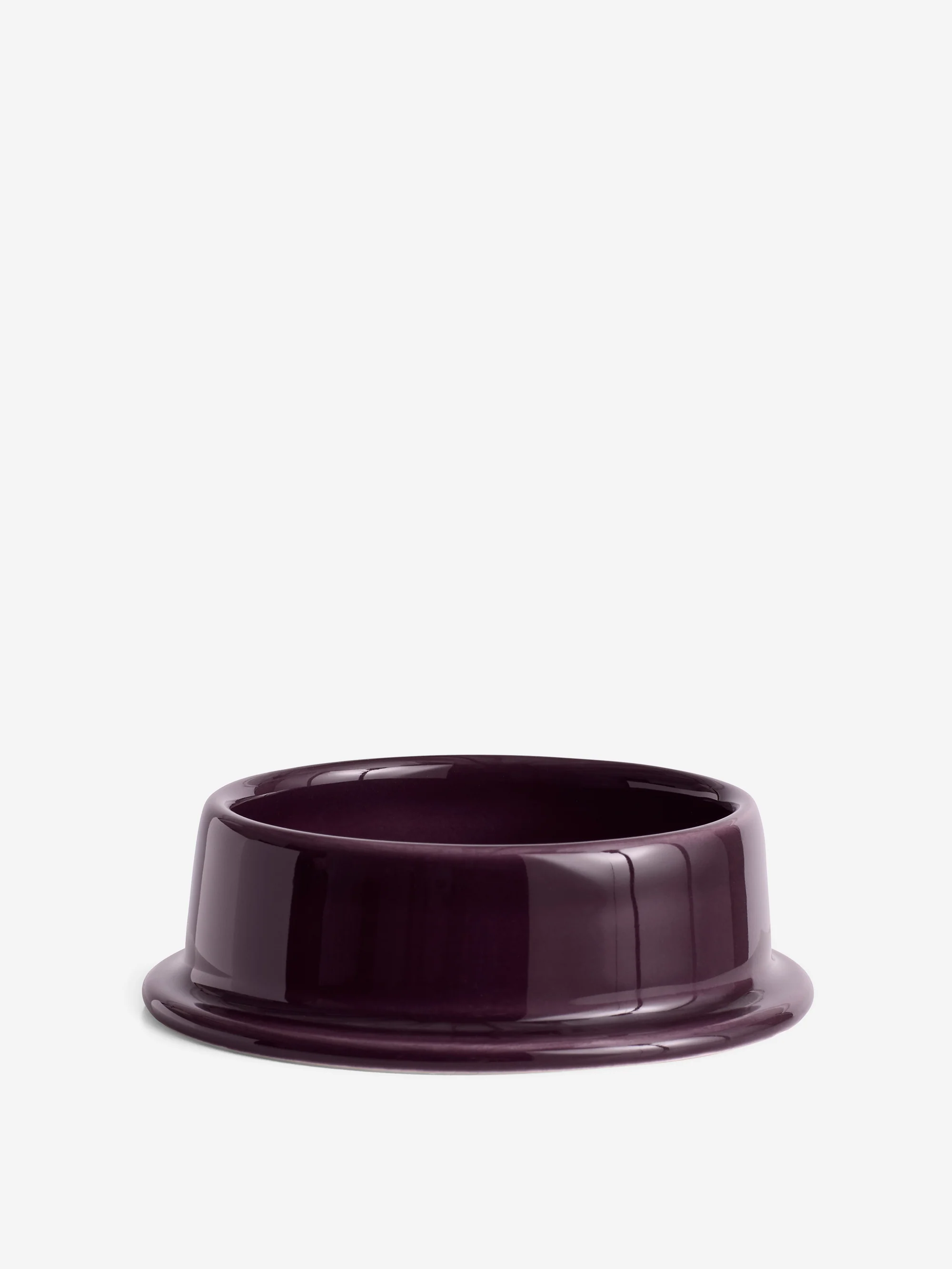 HAY Column Candleholder Small - Bordeaux