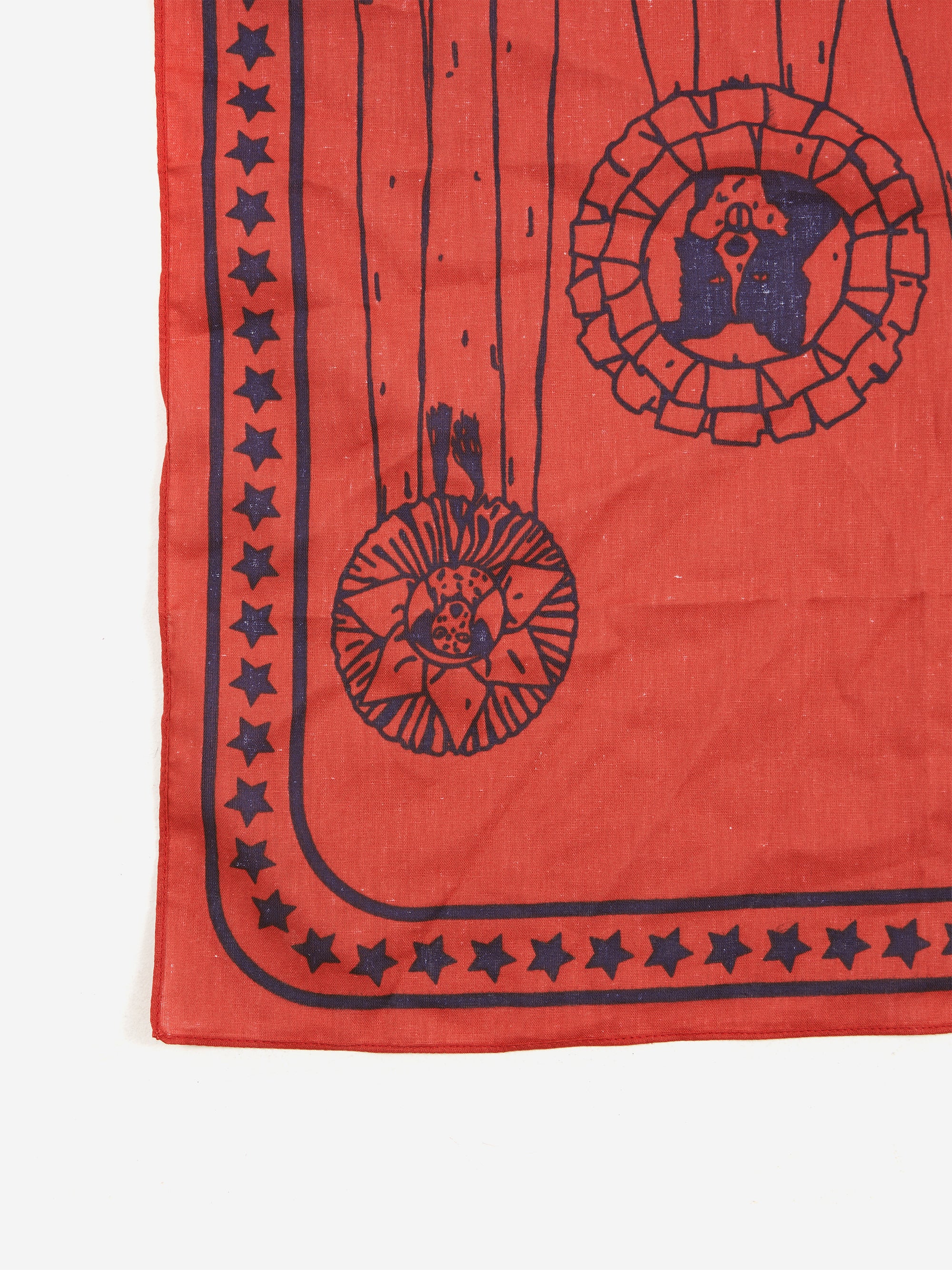 HAY Dog Scarf - 55cm x 55cm - Red - Image 2