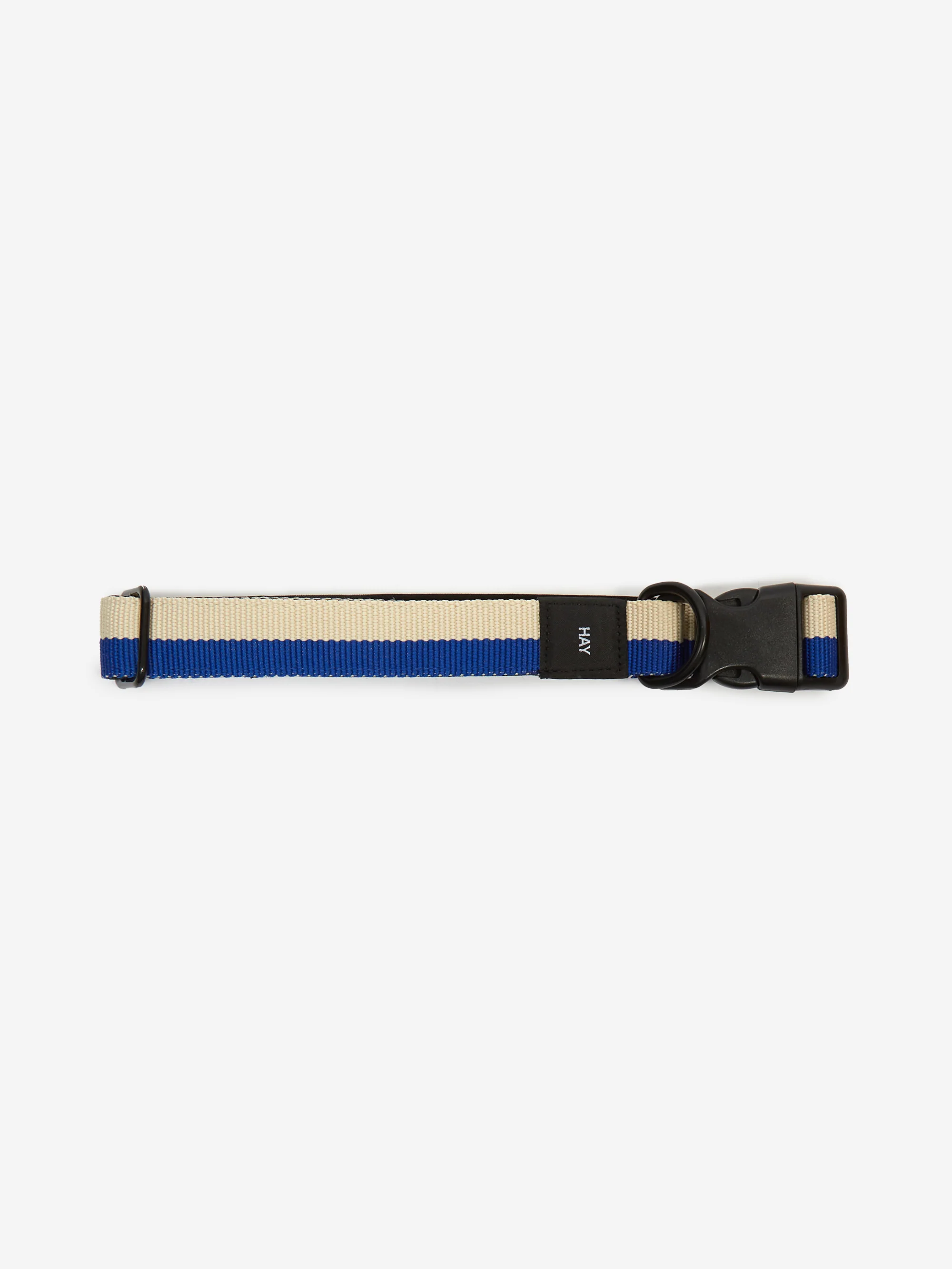 HAY Dogs Collar - Flat Medium/Large - Blue/Off-white - Image 3