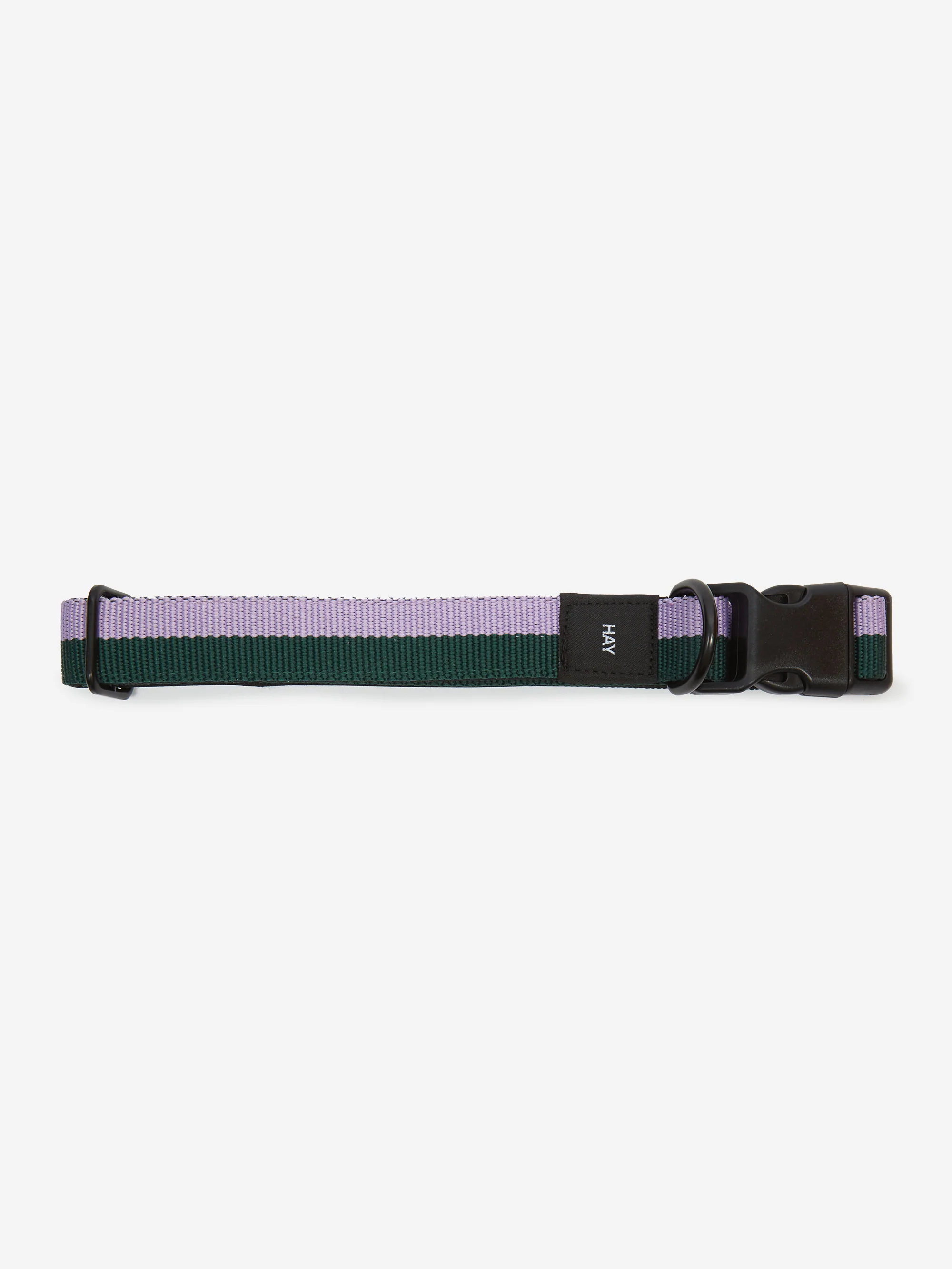 HAY Dogs Collar - Flat Medium/Large - Lavender/Green - Image 3