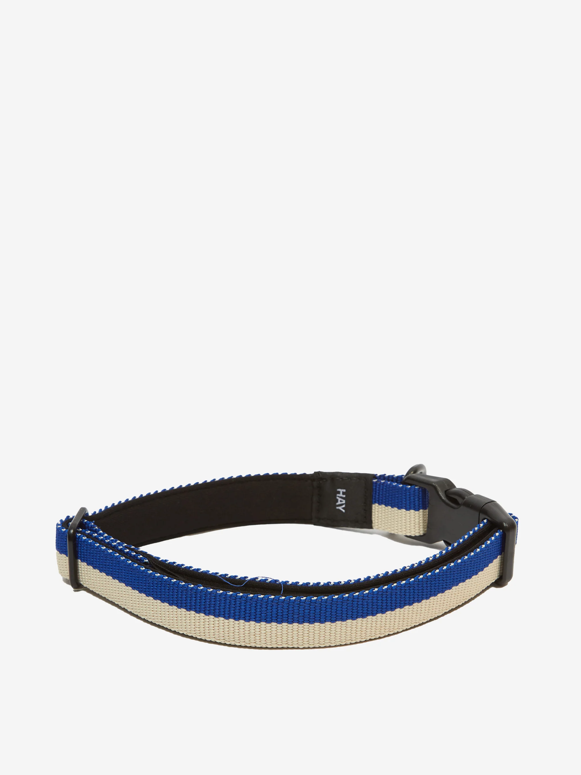 HAY Dogs Collar - Flat Small/Medium - Blue/Off-white - Image 2