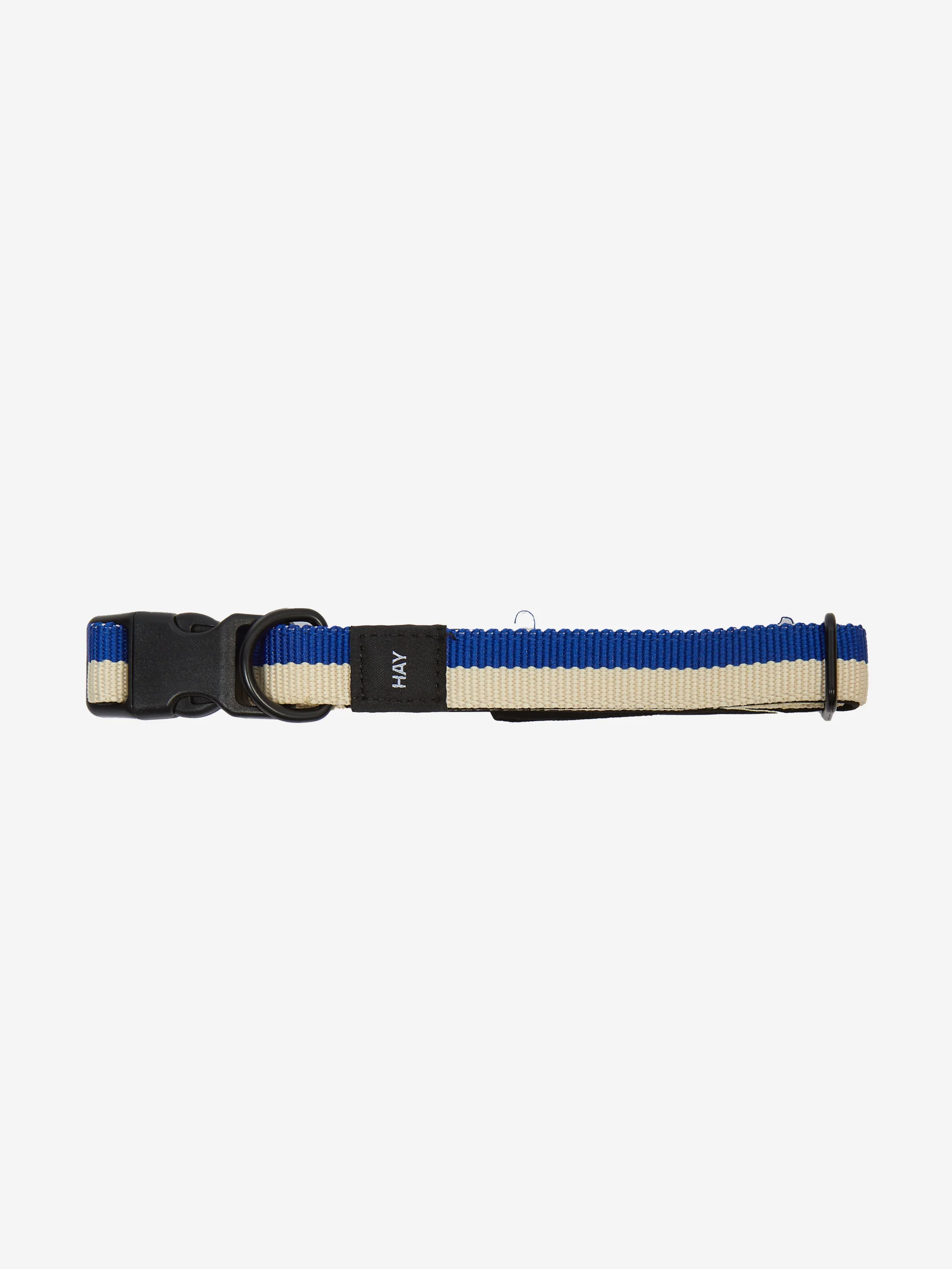 HAY Dogs Collar - Flat Small/Medium - Blue/Off-white - Image 3