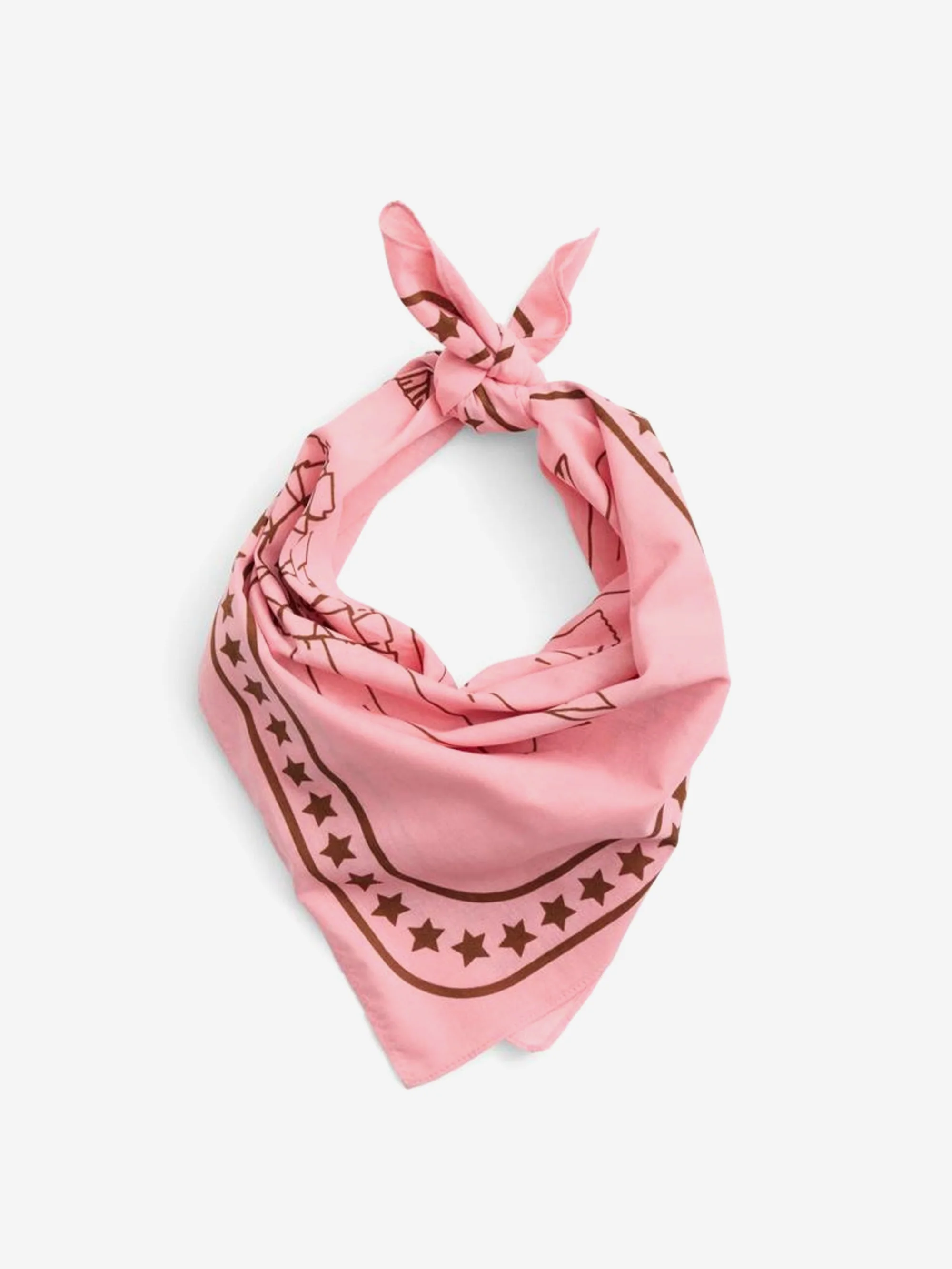 HAY Dogs Scarf (Recycled) - 55cm x 55cm - Pink