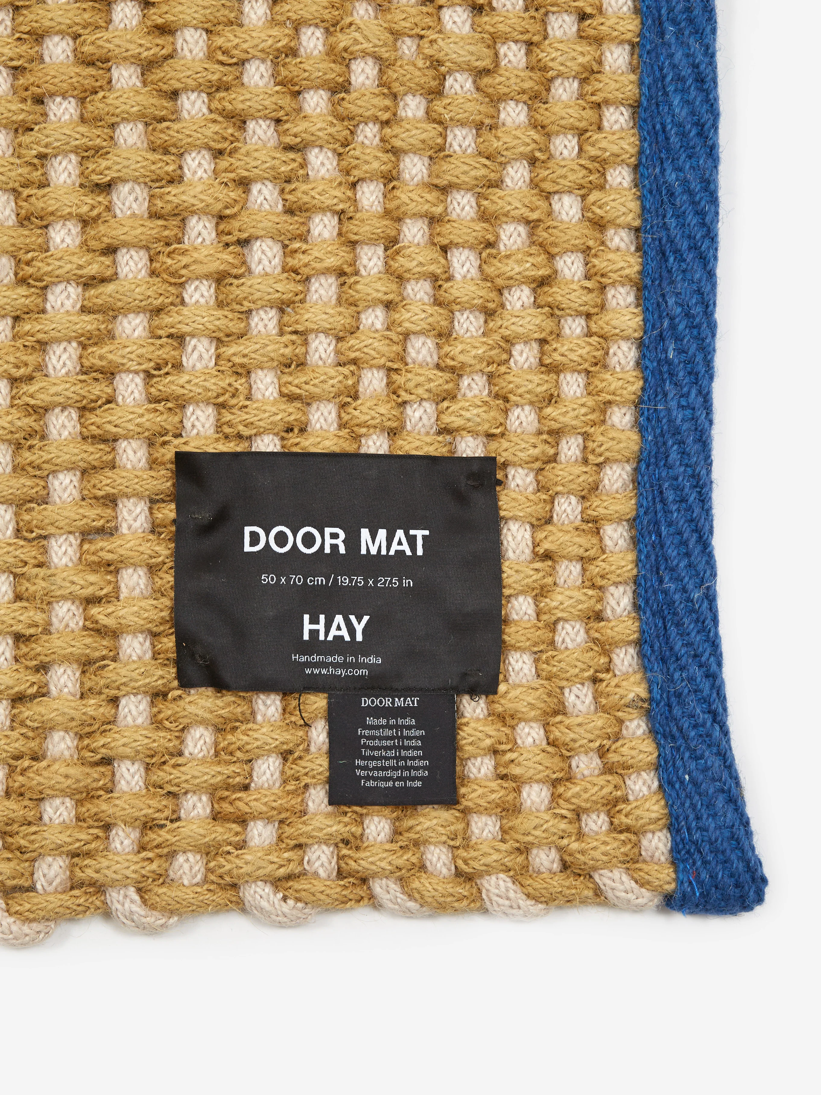 HAY Door Mat 50cm x 70cm - Yellow - Image 3