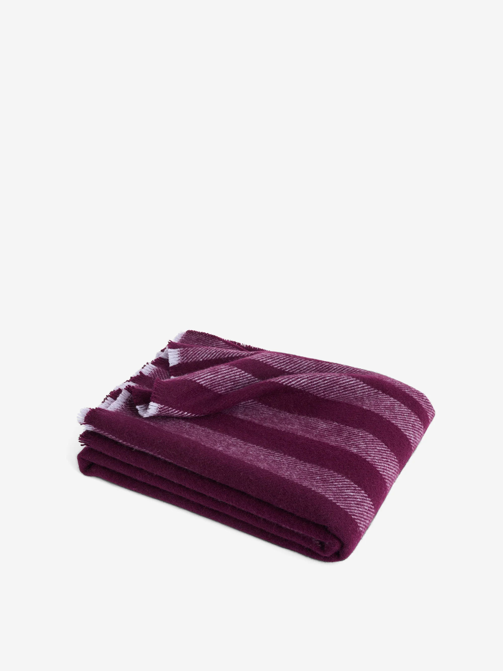 HAY Duo Throw 130x180cm - Plum