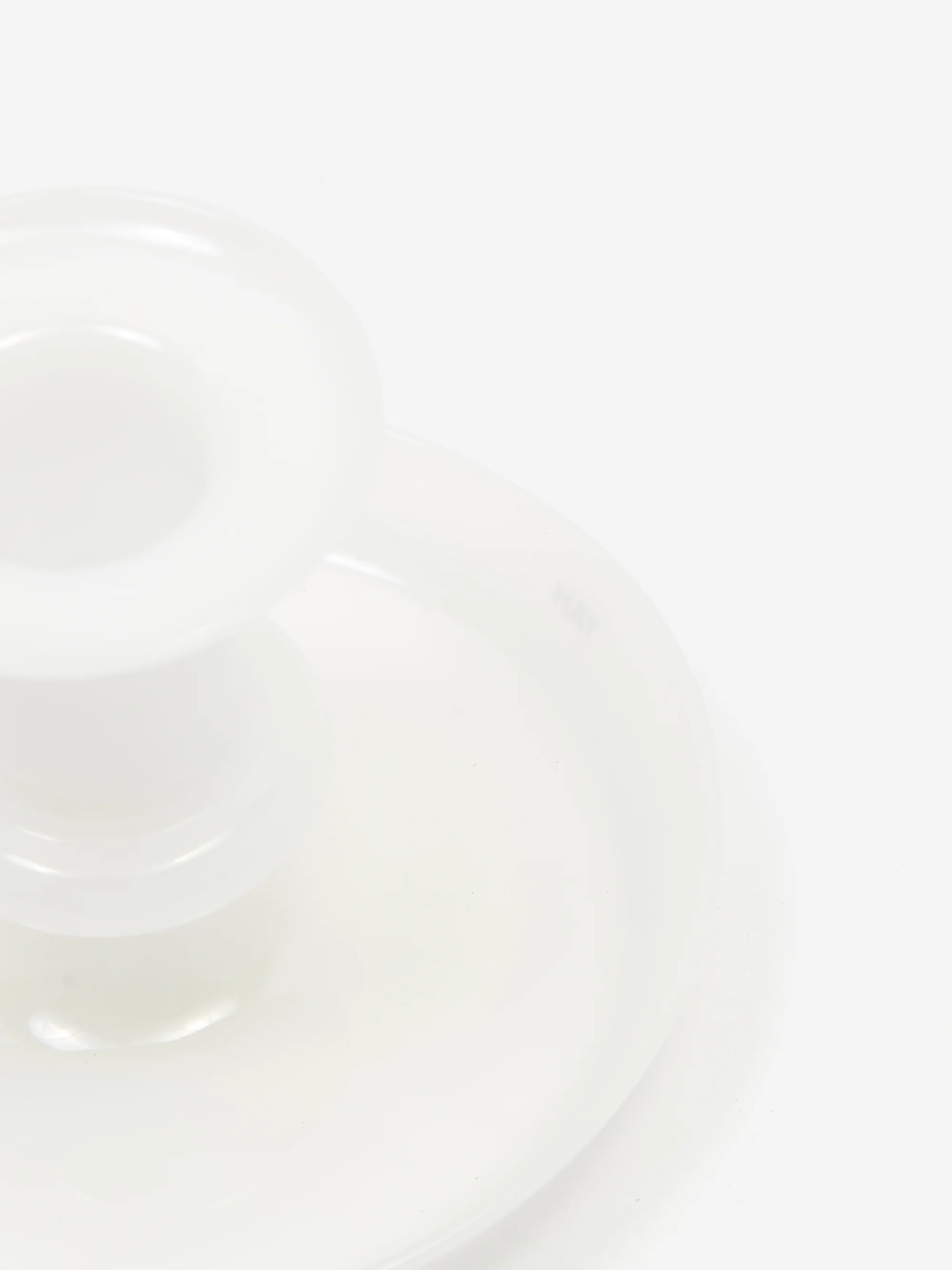 HAY Flare Candle Holder - White - Image 2