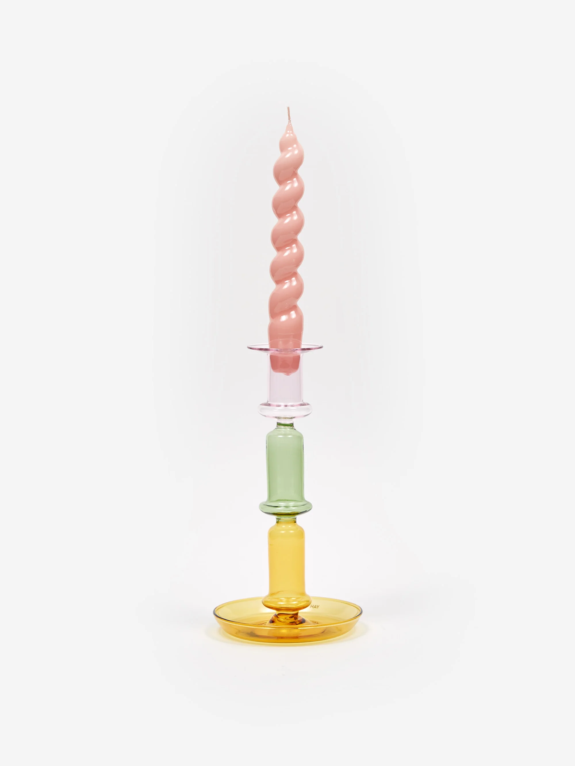 HAY Flare Tall Candleholder - Rainbow - Image 2