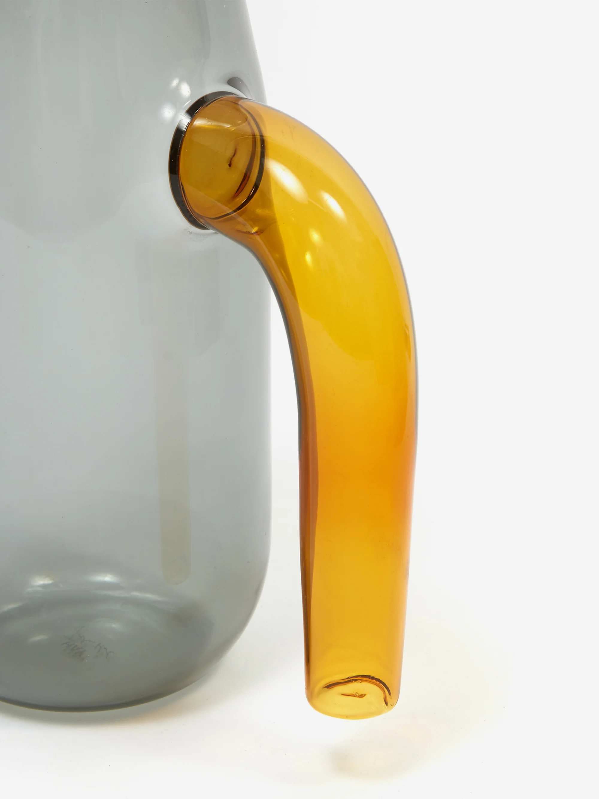 HAY Glass Jug - Large - Charcoal - Image 3