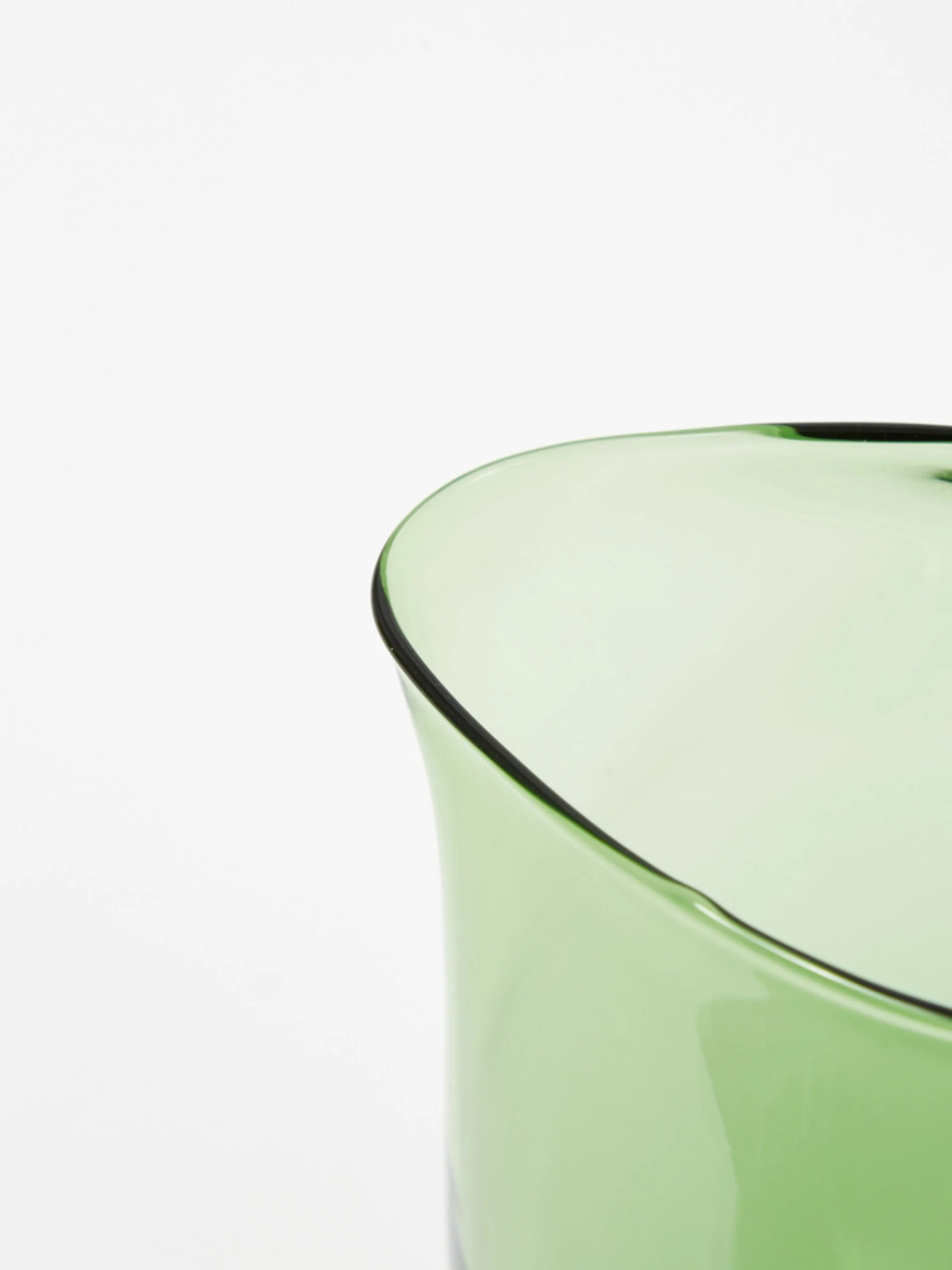 Hay Glass Jug Large - Green - Image 4