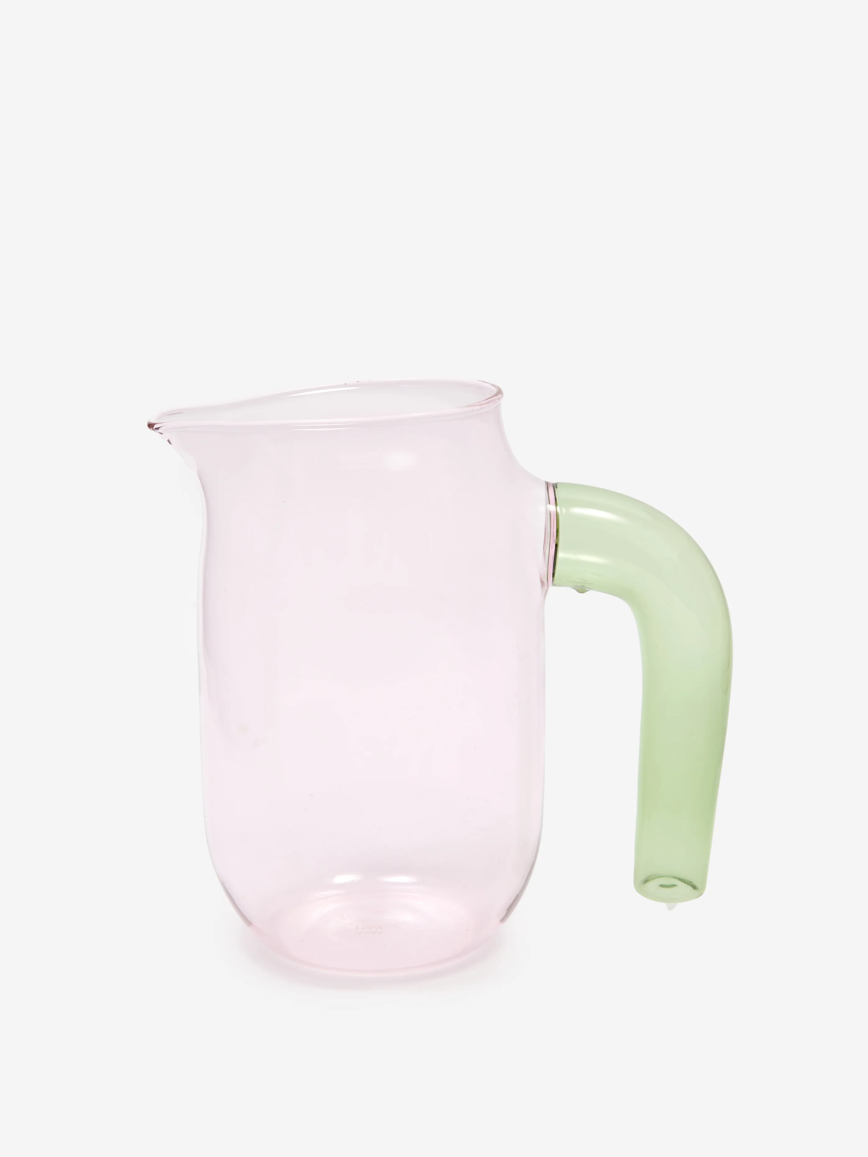 HAY Glass Jug Small - Pink/Green - Image 2