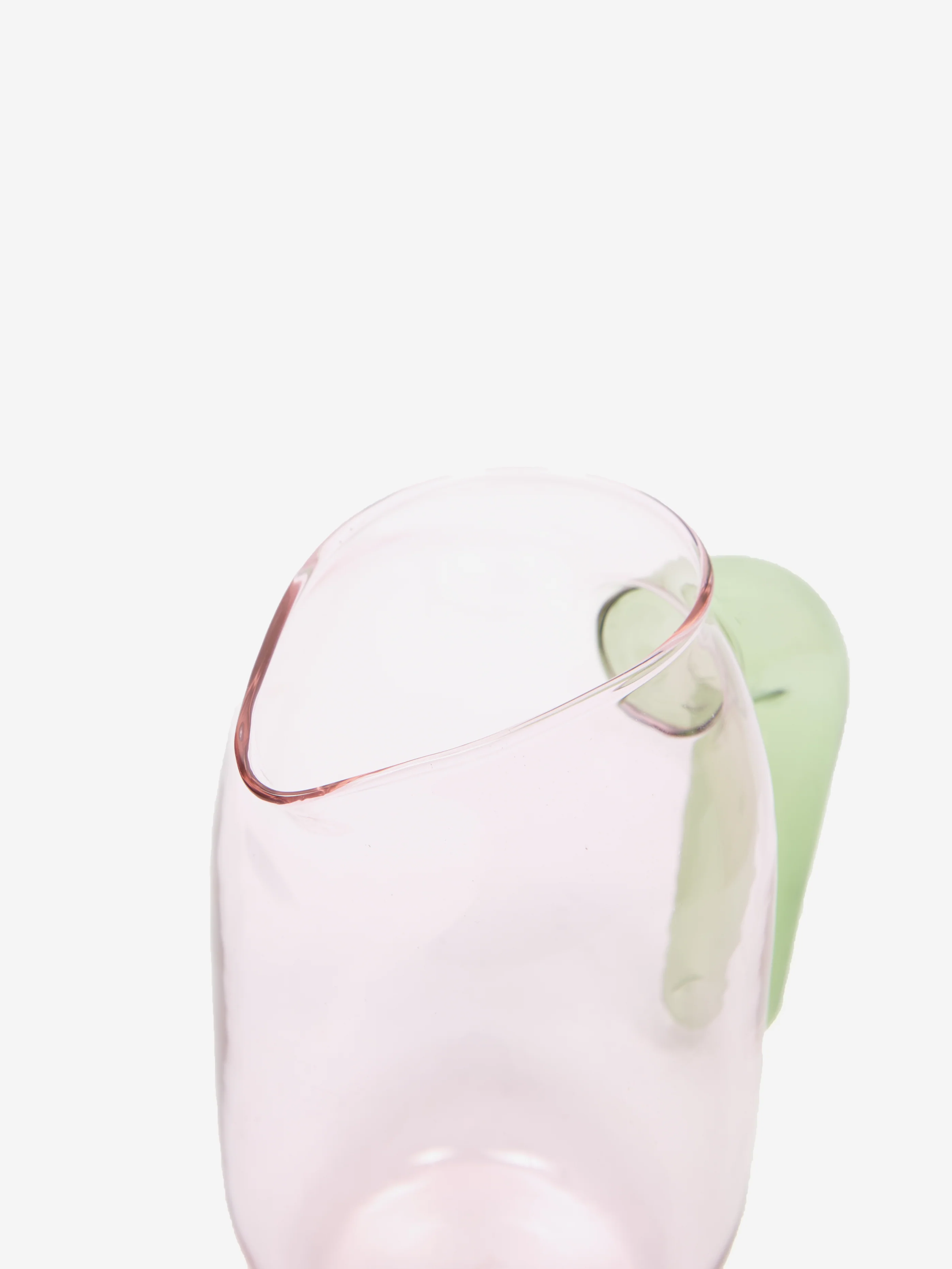 HAY Glass Jug Small - Pink/Green - Image 4