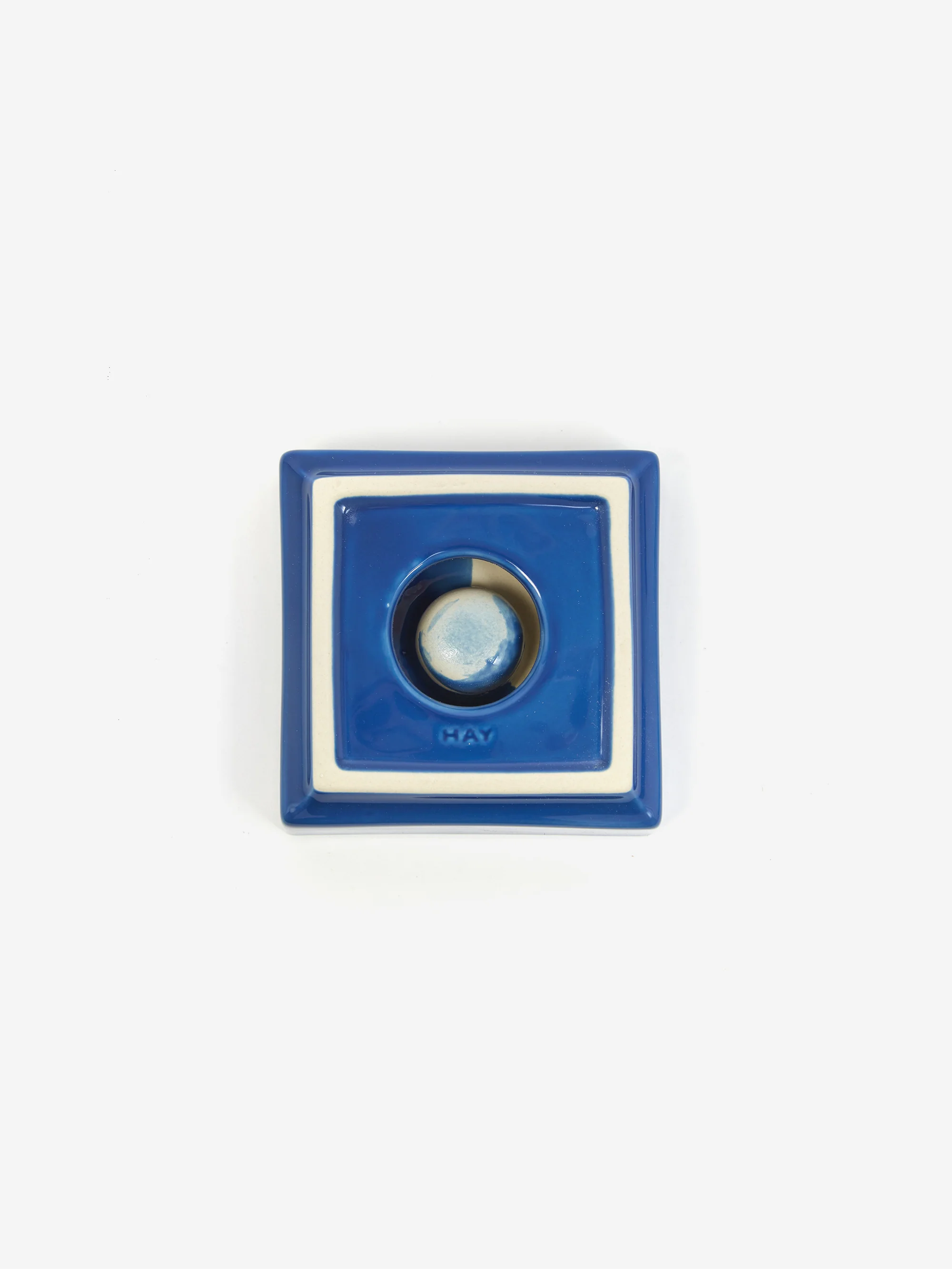 HAY Mattone Candleholder Small - Blue - Image 5