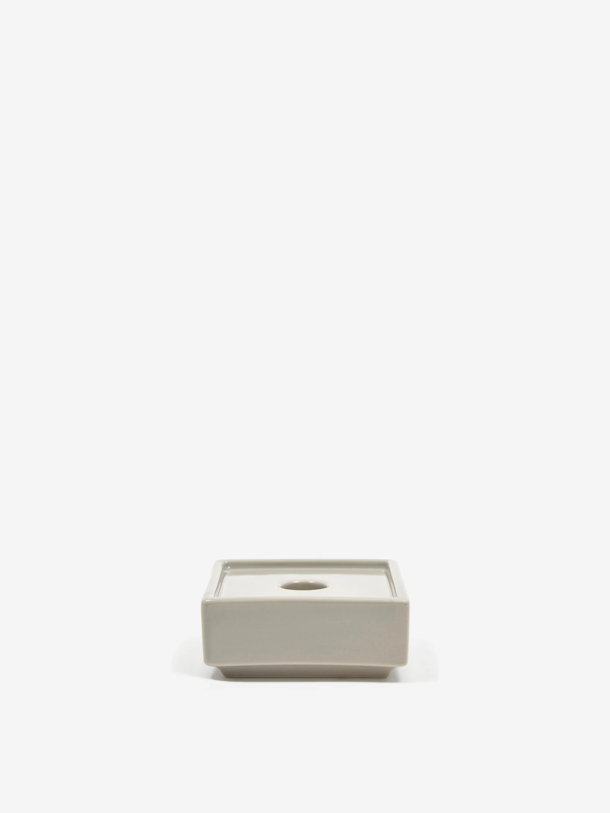 HAY Mattone Candleholder Small - Light Grey