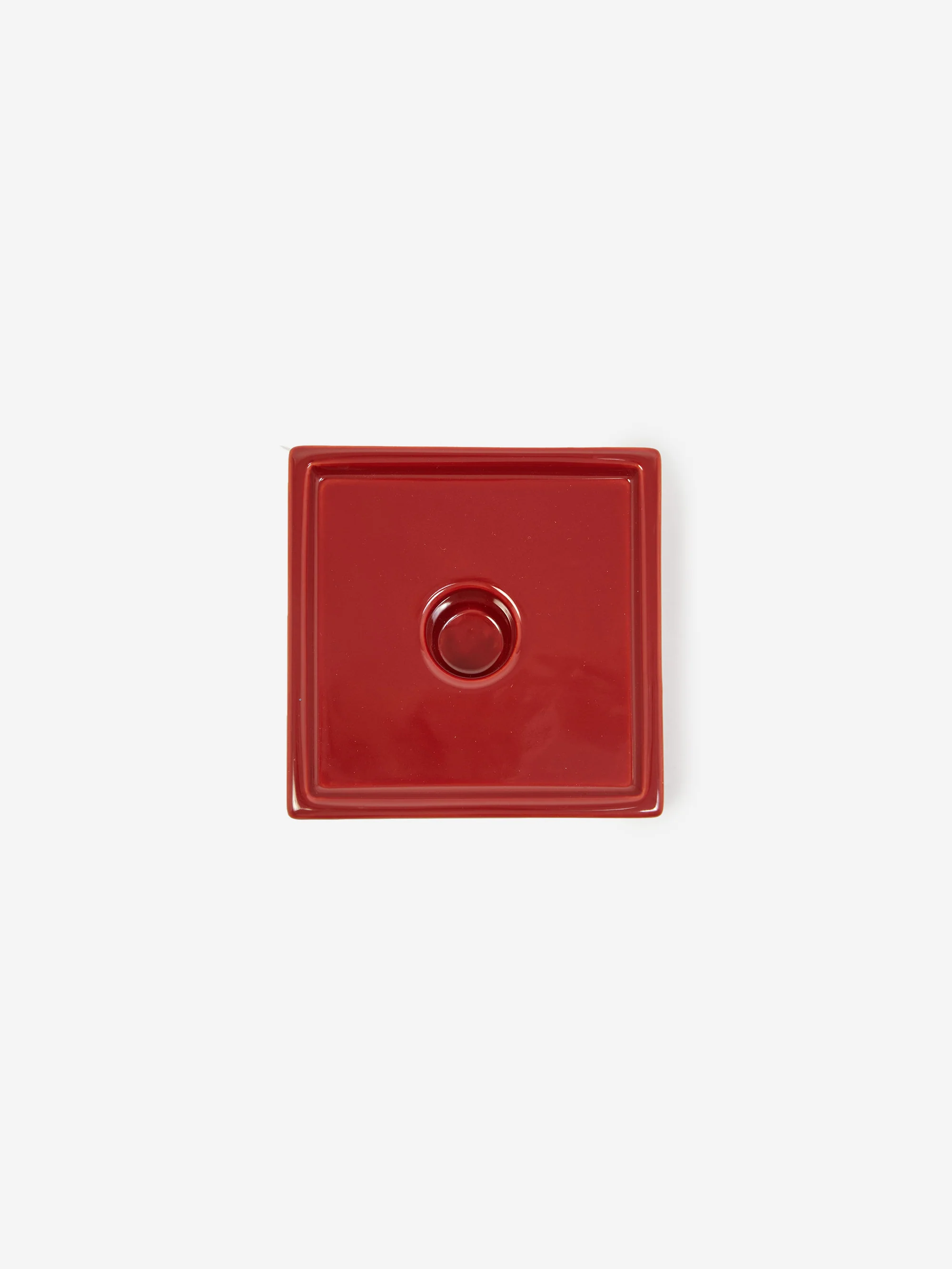 HAY Mattone Candleholder Small - Red - Image 2