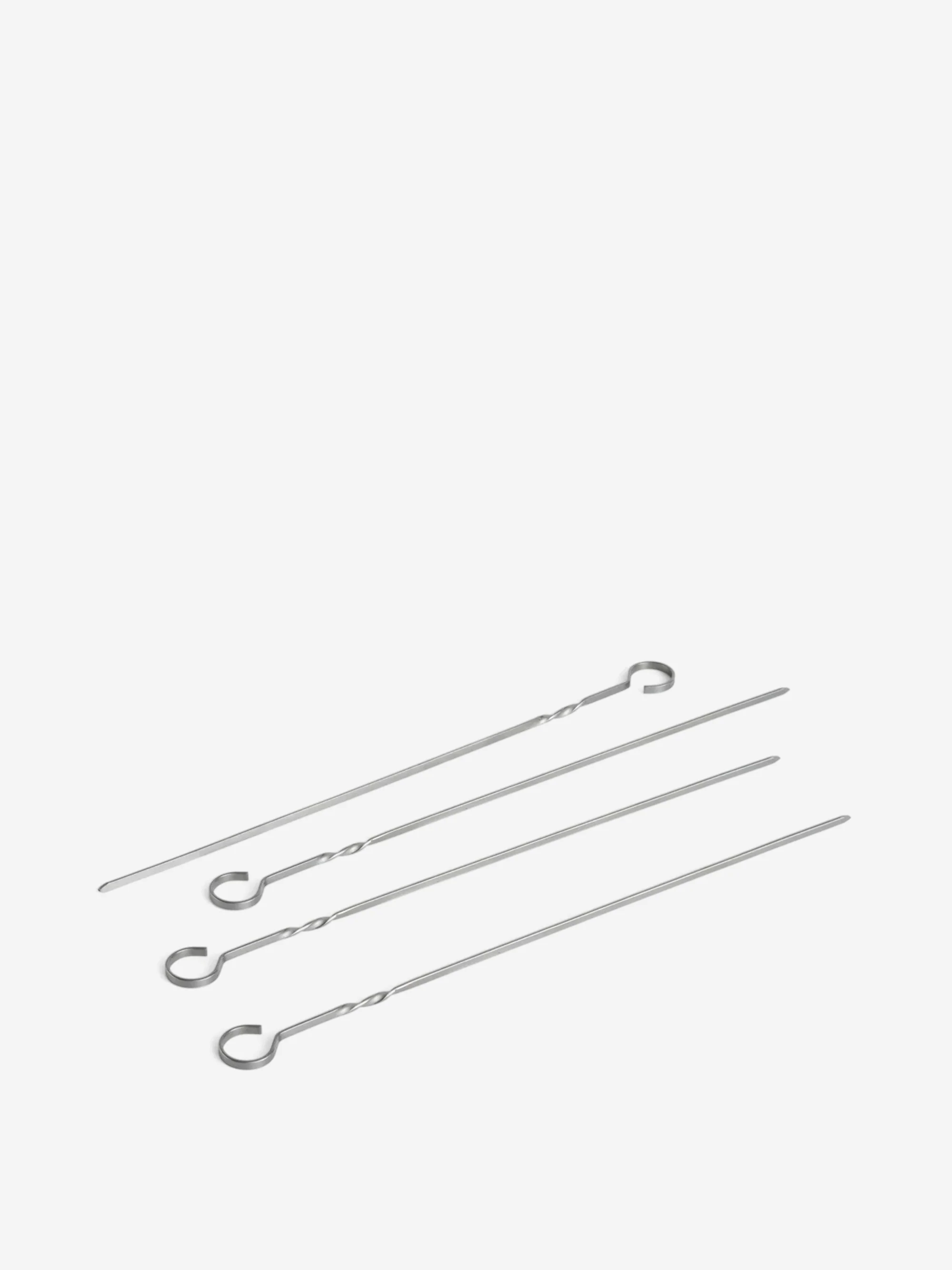 HAY Outdoor Market BBQ Skewer (Set of 4) - Stainless Steel