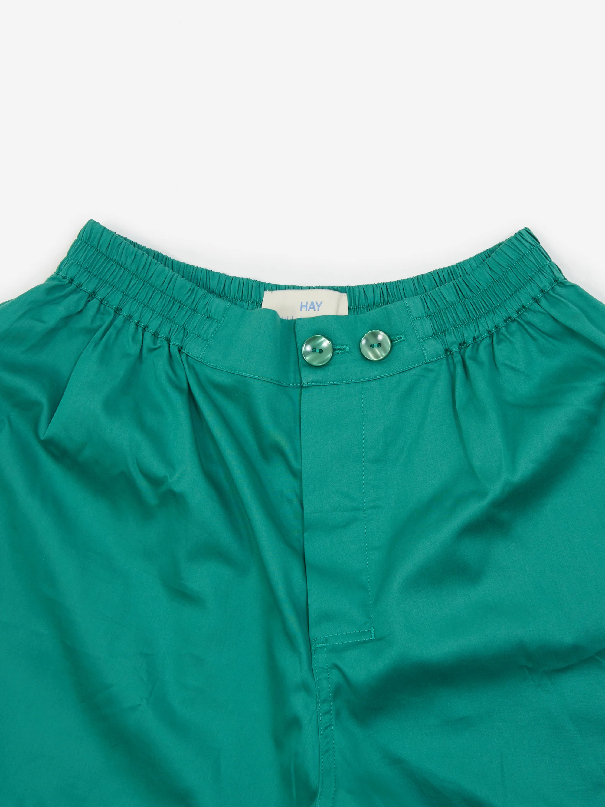 HAY Outline Pyjama Short - Emerald Green - Image 2