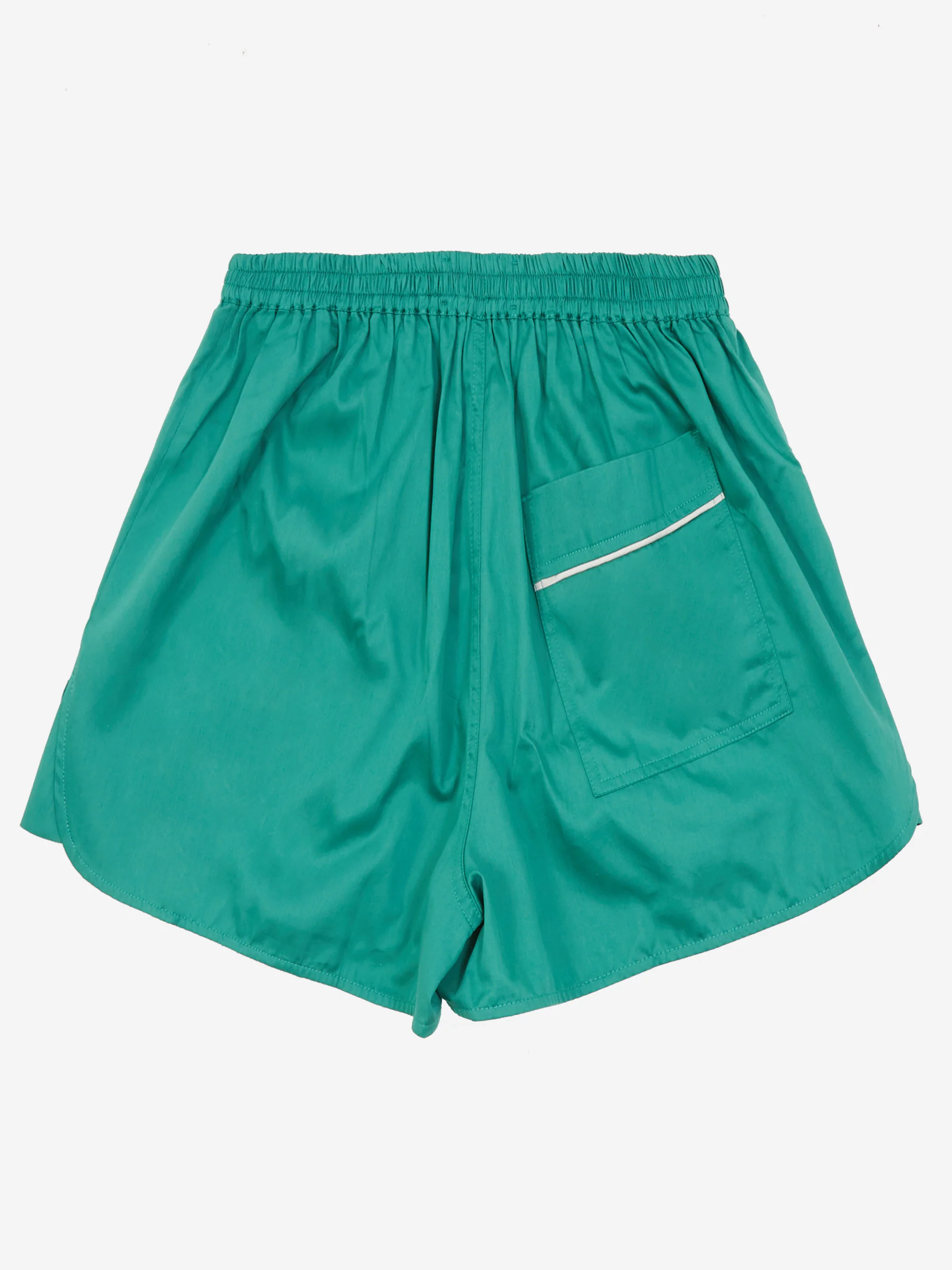HAY Outline Pyjama Short - Emerald Green - Image 3