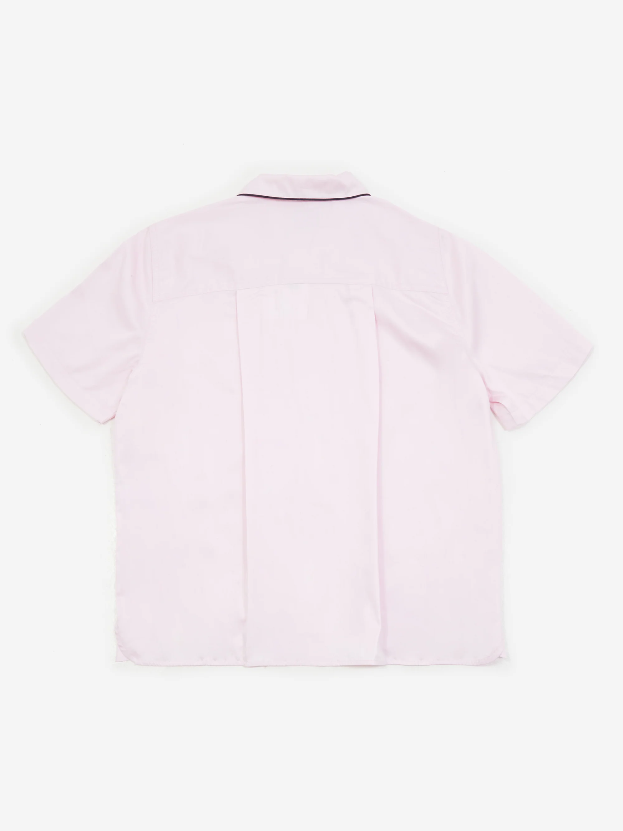 HAY Outline Pyjama Short Sleeve Shirt - Soft Pink - Image 3