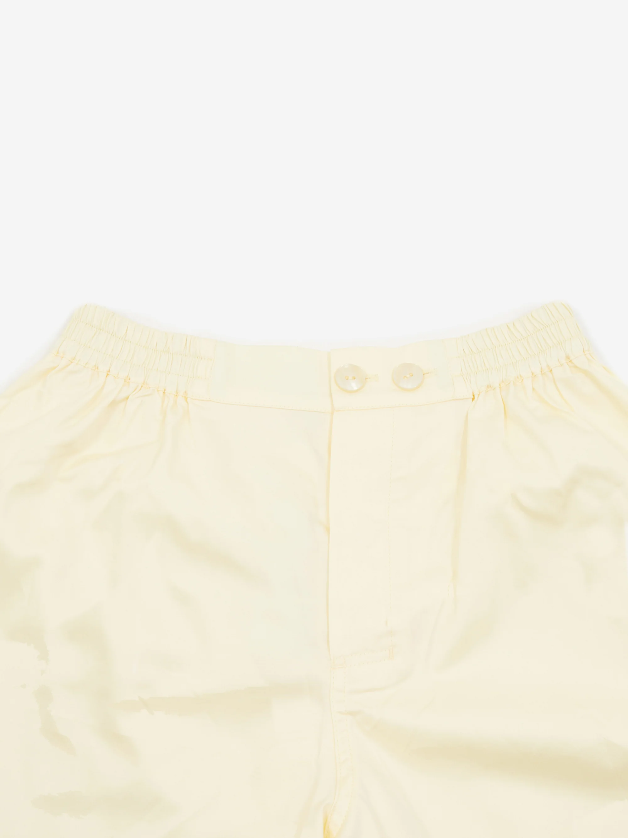 HAY Outline Pyjama Short - Soft Yellow - Image 2