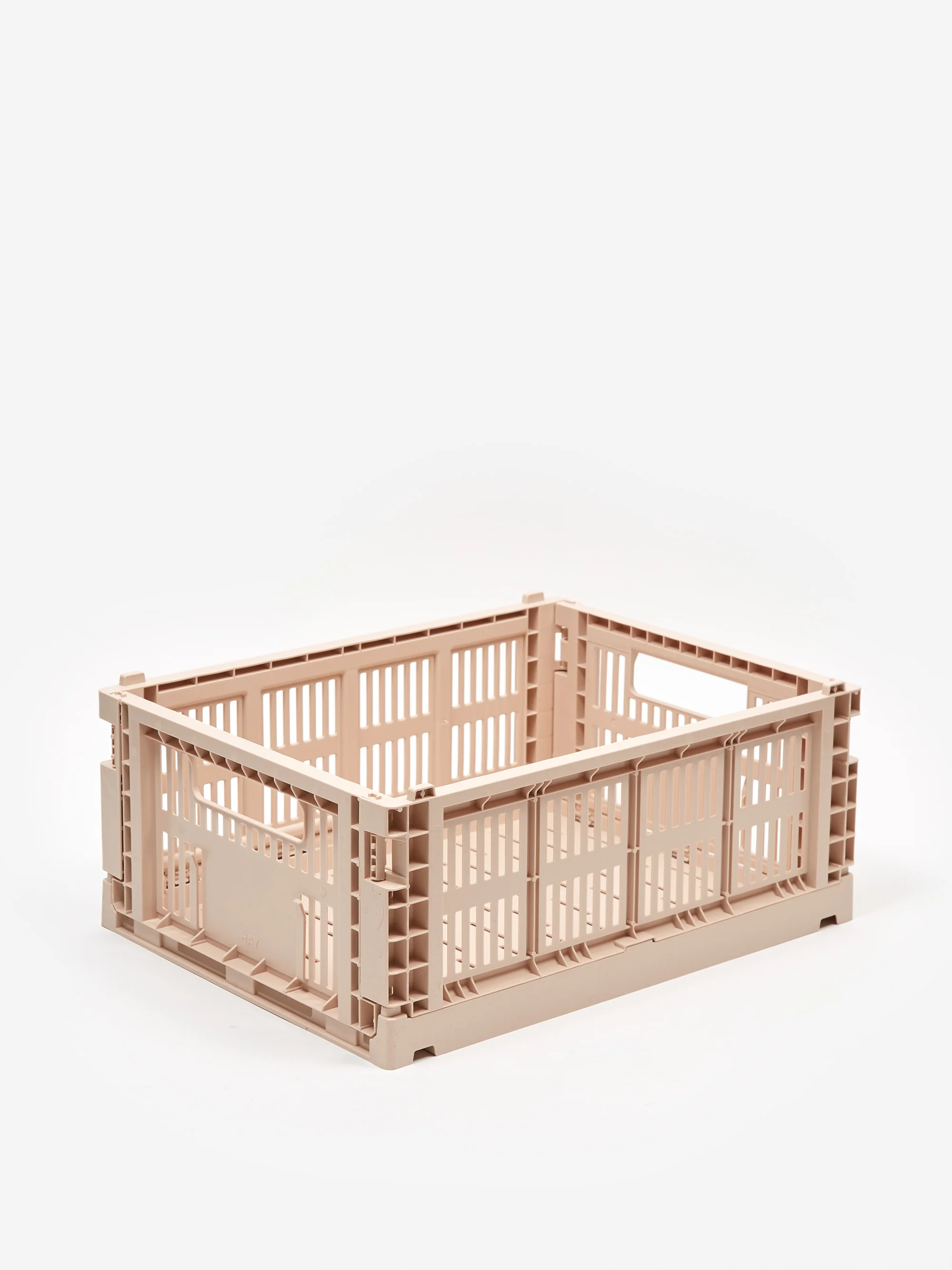 HAY Recycled Colour Crate Medium - Powder