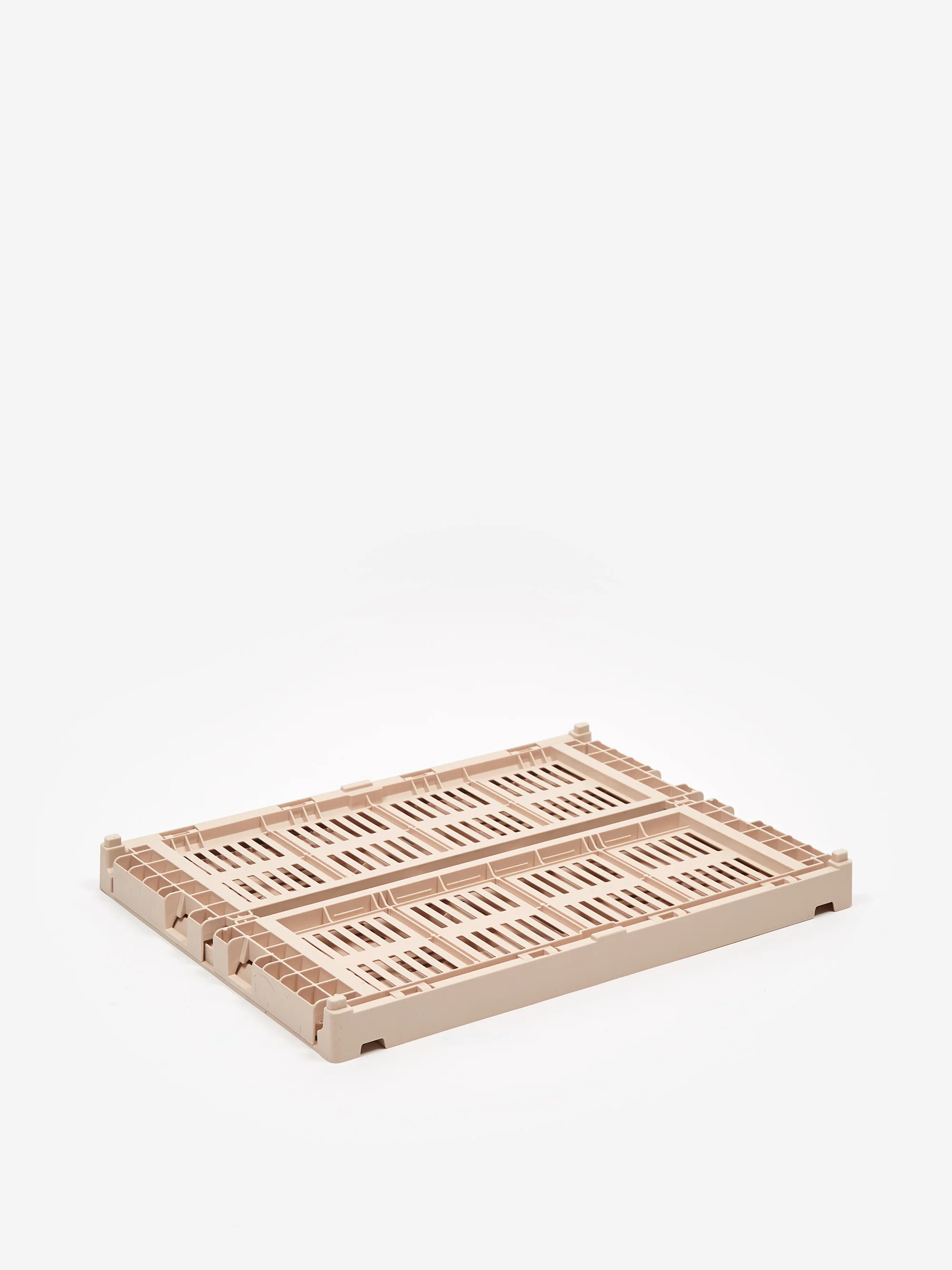 HAY Recycled Colour Crate Medium - Powder - Image 3