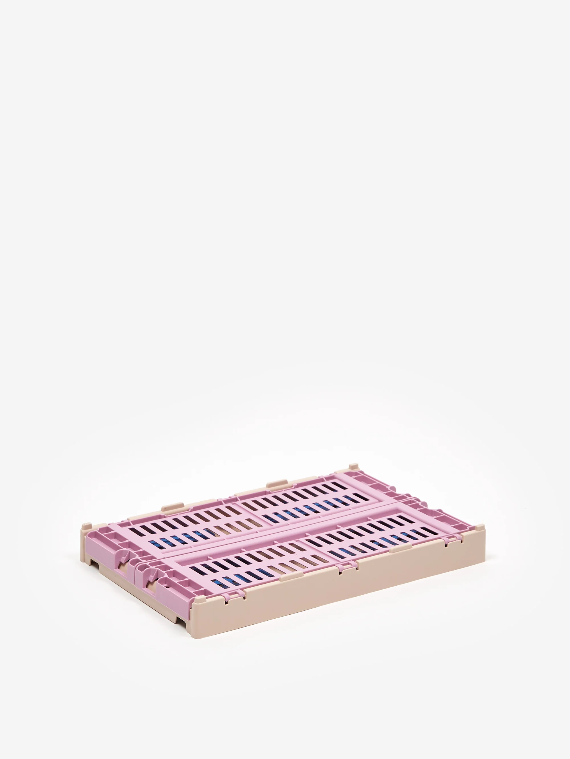 HAY Recycled Colour Crate Mix - Small - Dusty Rose - Image 3