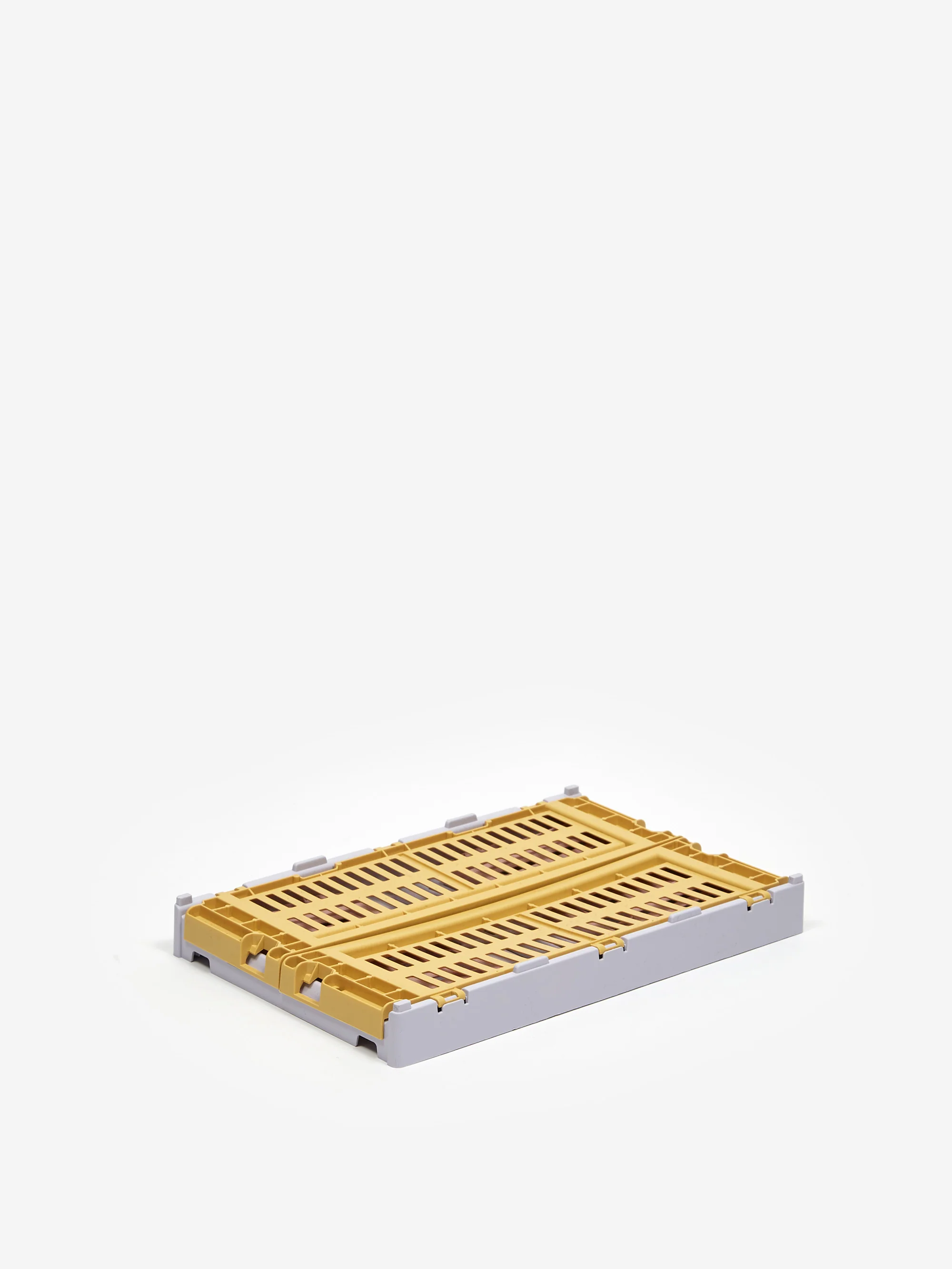 HAY Recycled Colour Crate Mix - Small - Golden Yellow - Image 3