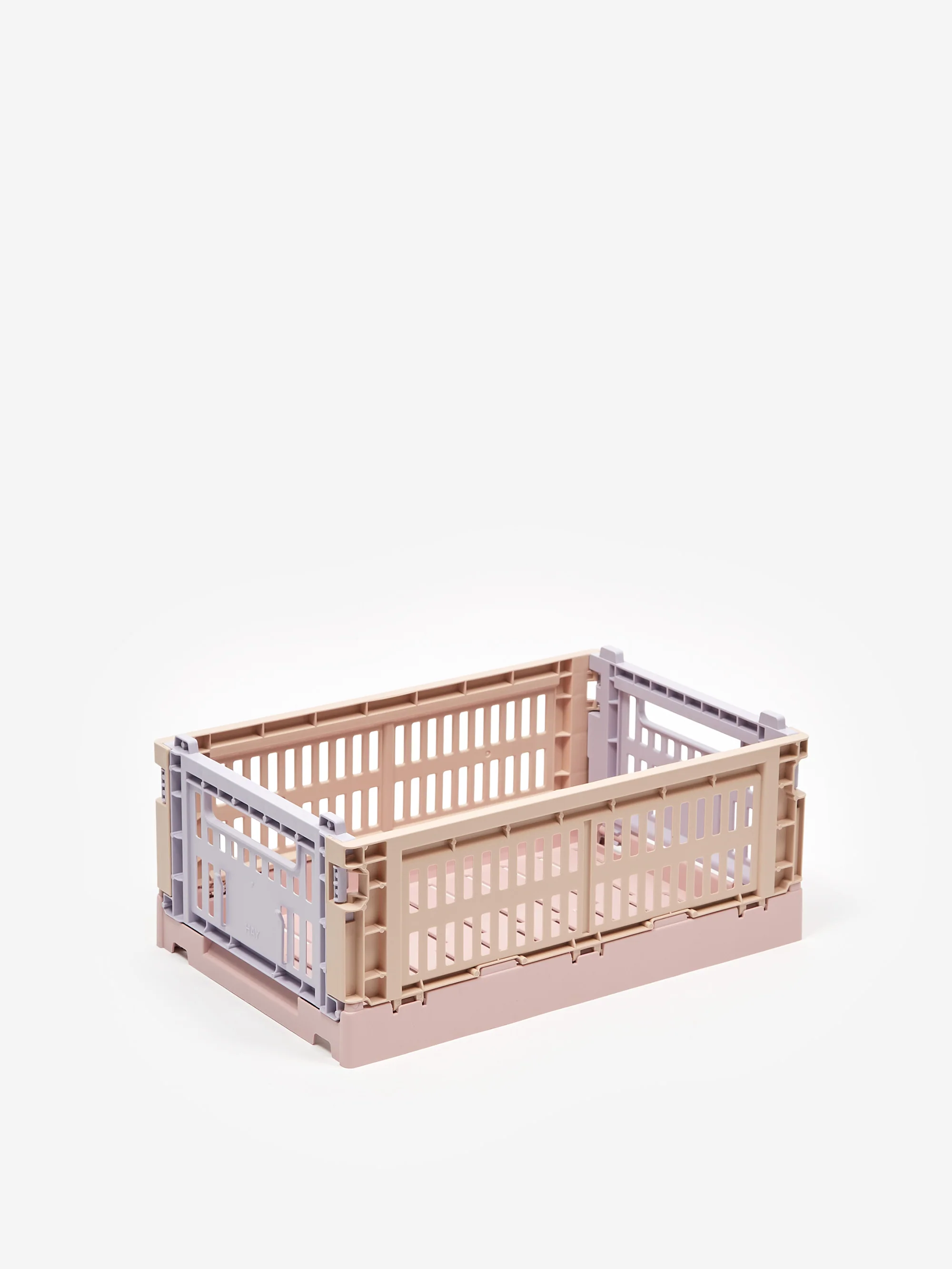 HAY Recycled Colour Crate Mix - Small - Powder