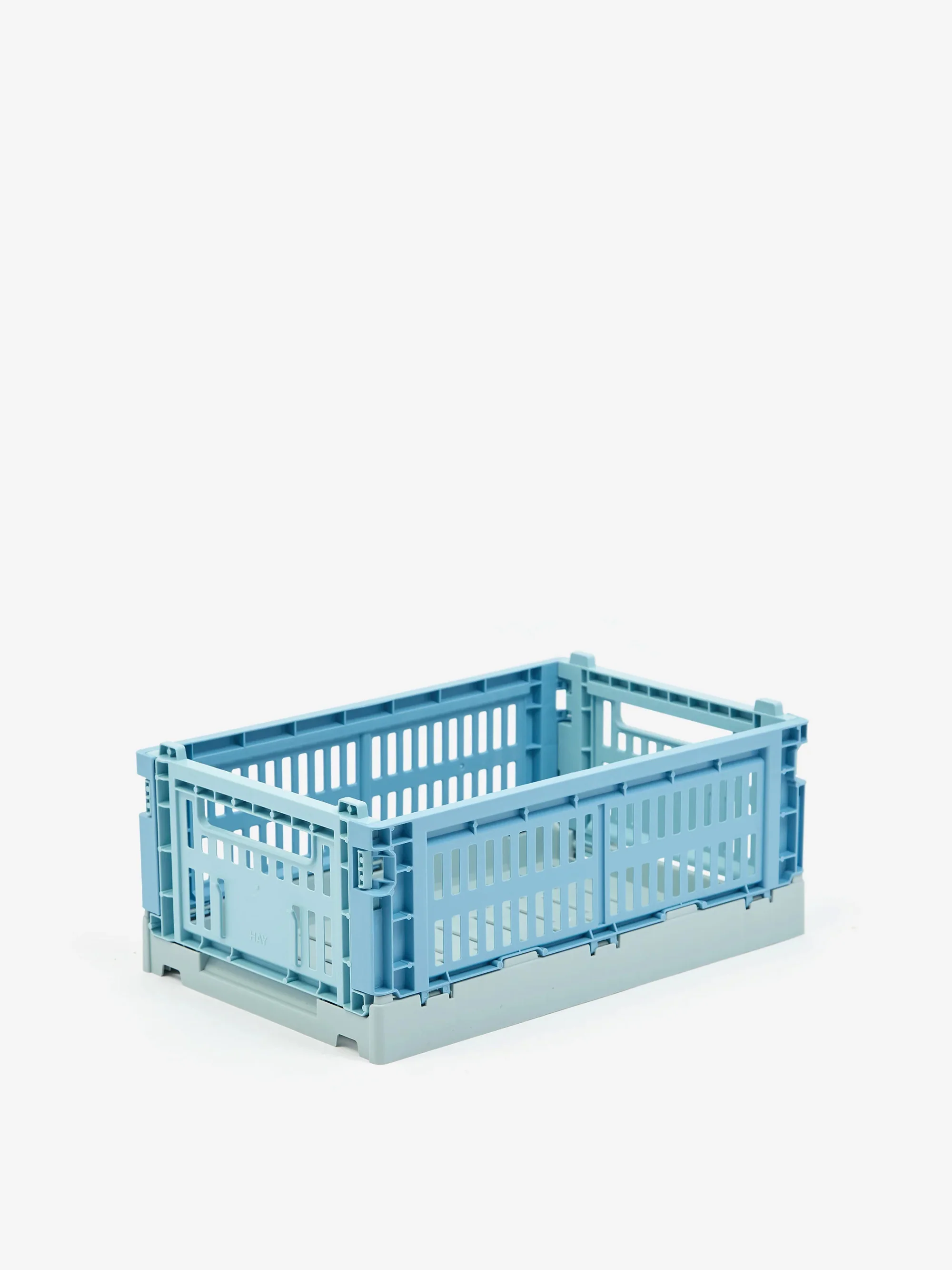 HAY Recycled Colour Crate Mix - Small - Sky Blue