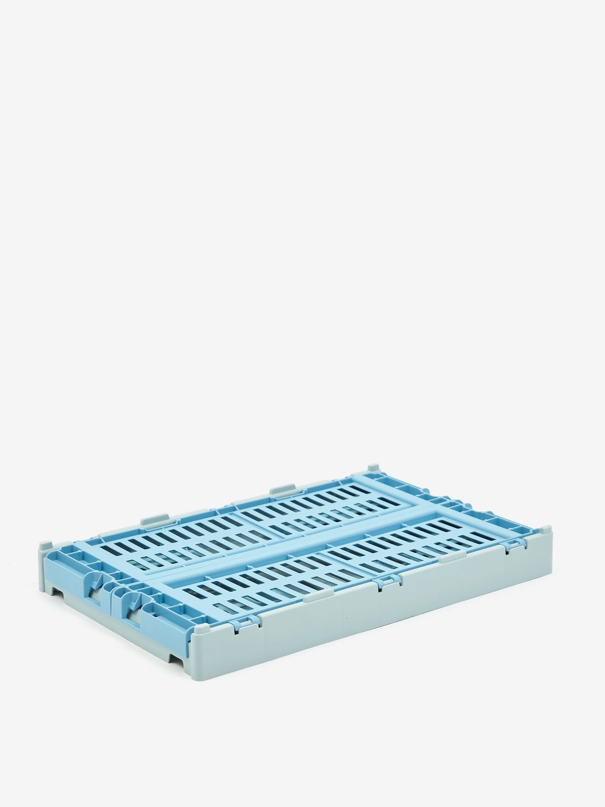 HAY Recycled Colour Crate Mix - Small - Sky Blue - Image 3