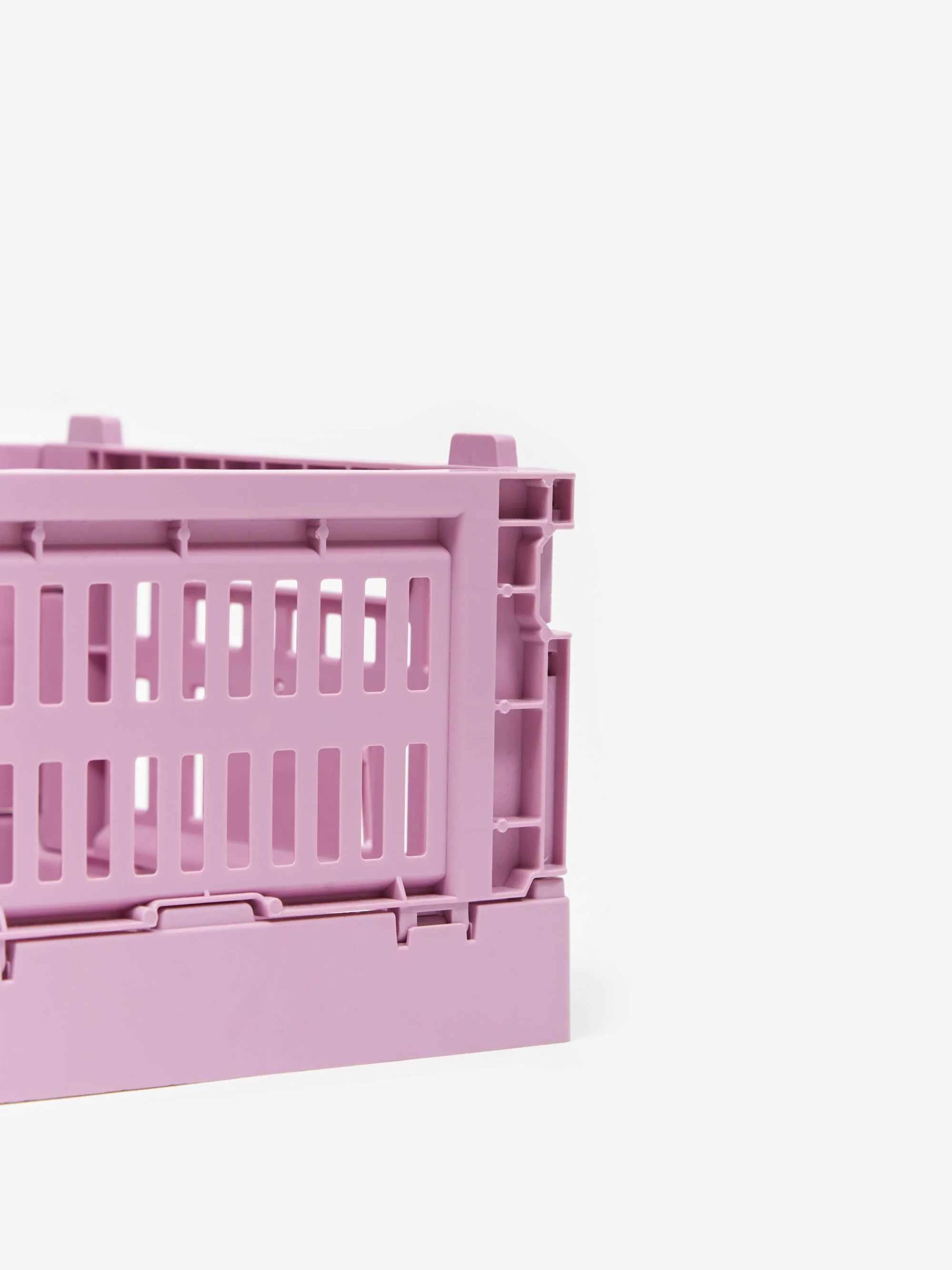 HAY Recycled Colour Crate Small - Dusty Rose - Image 2