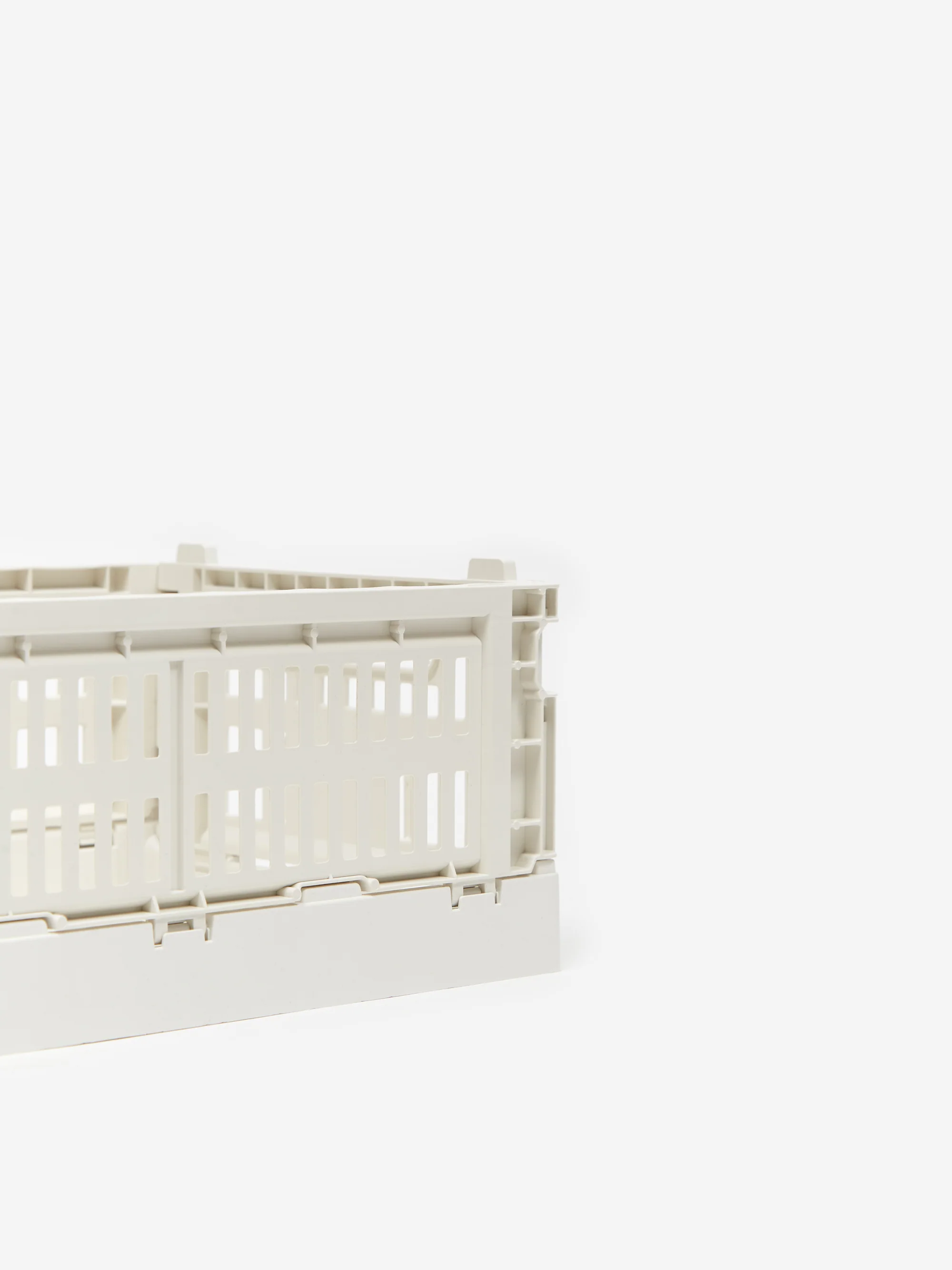 HAY Recycled Colour Crate Small - Off White - Image 2