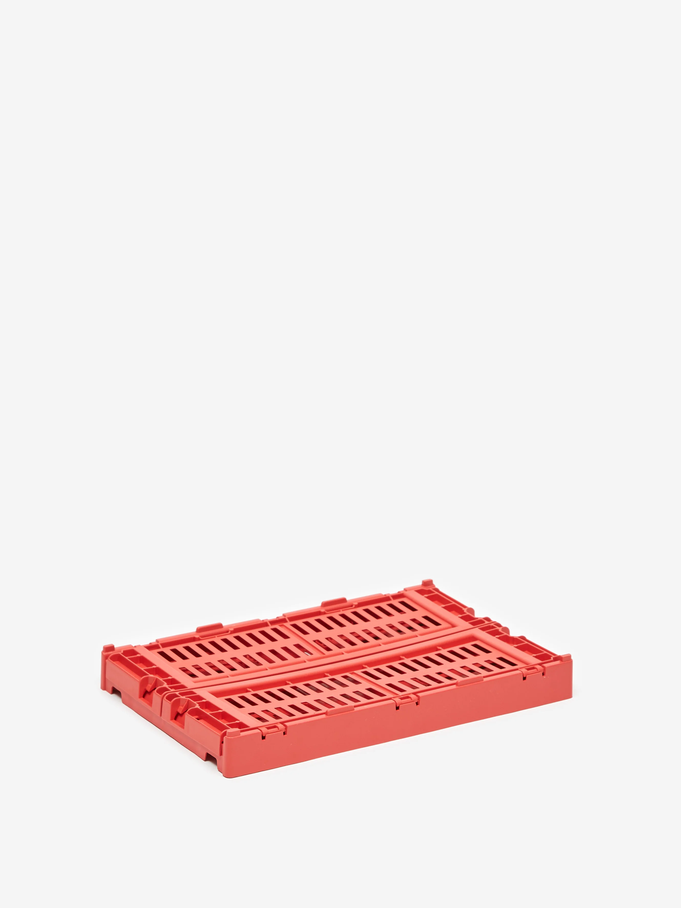 HAY Recycled Colour Crate Small - Red - Image 3