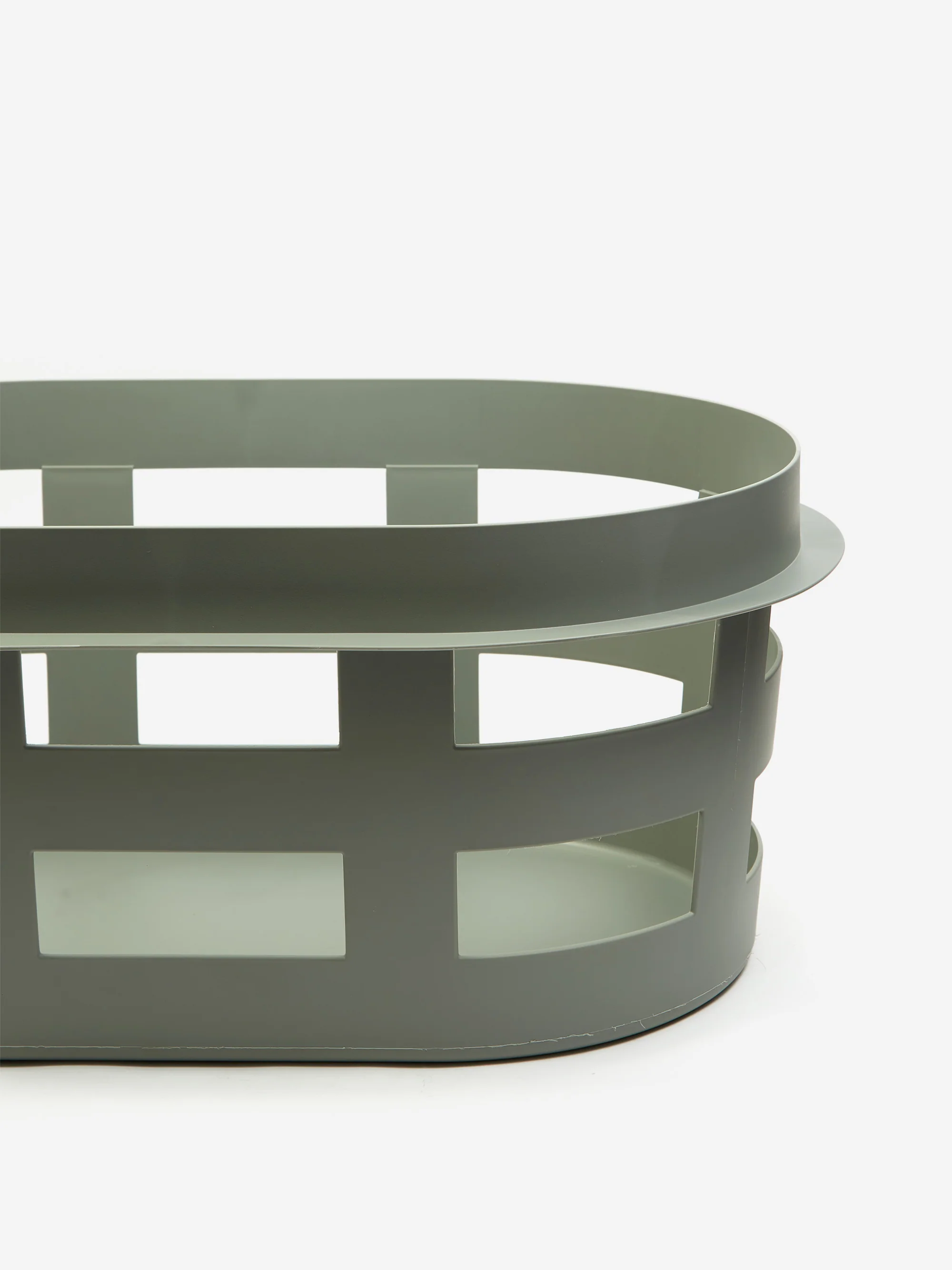 HAY Recycled Washing Basket Small - Army Green - Image 2
