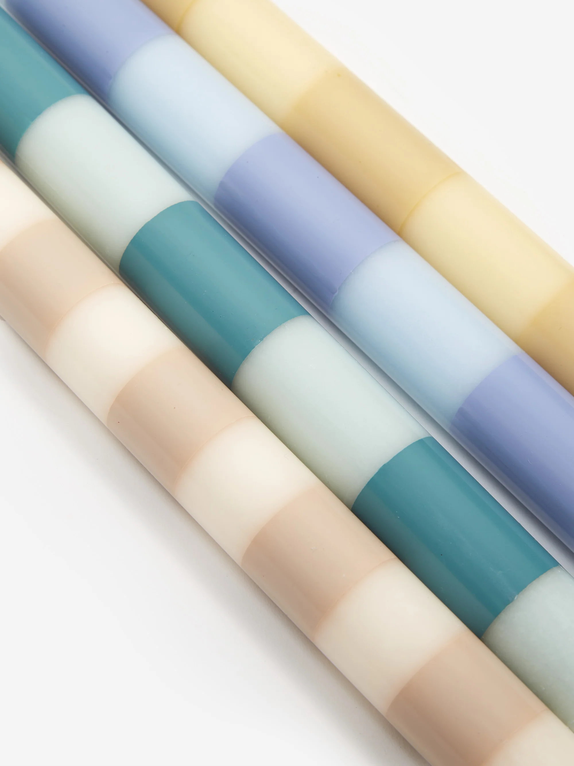 HAY Stripe Candle Set of 4 - Douce - Image 2
