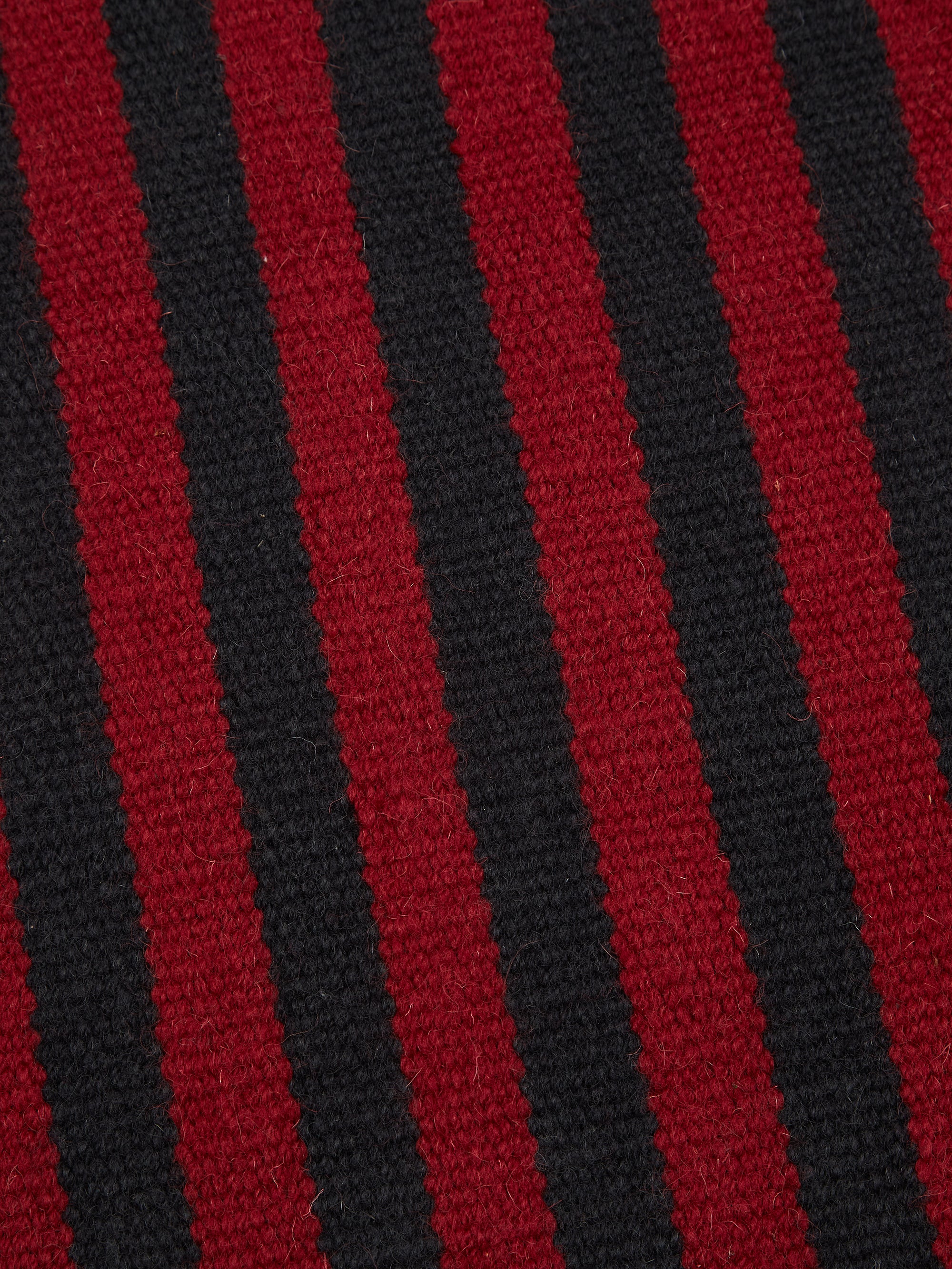 HAY Stripes and Stripes Wool Rug - L95 x W52 - Cherry - Image 2