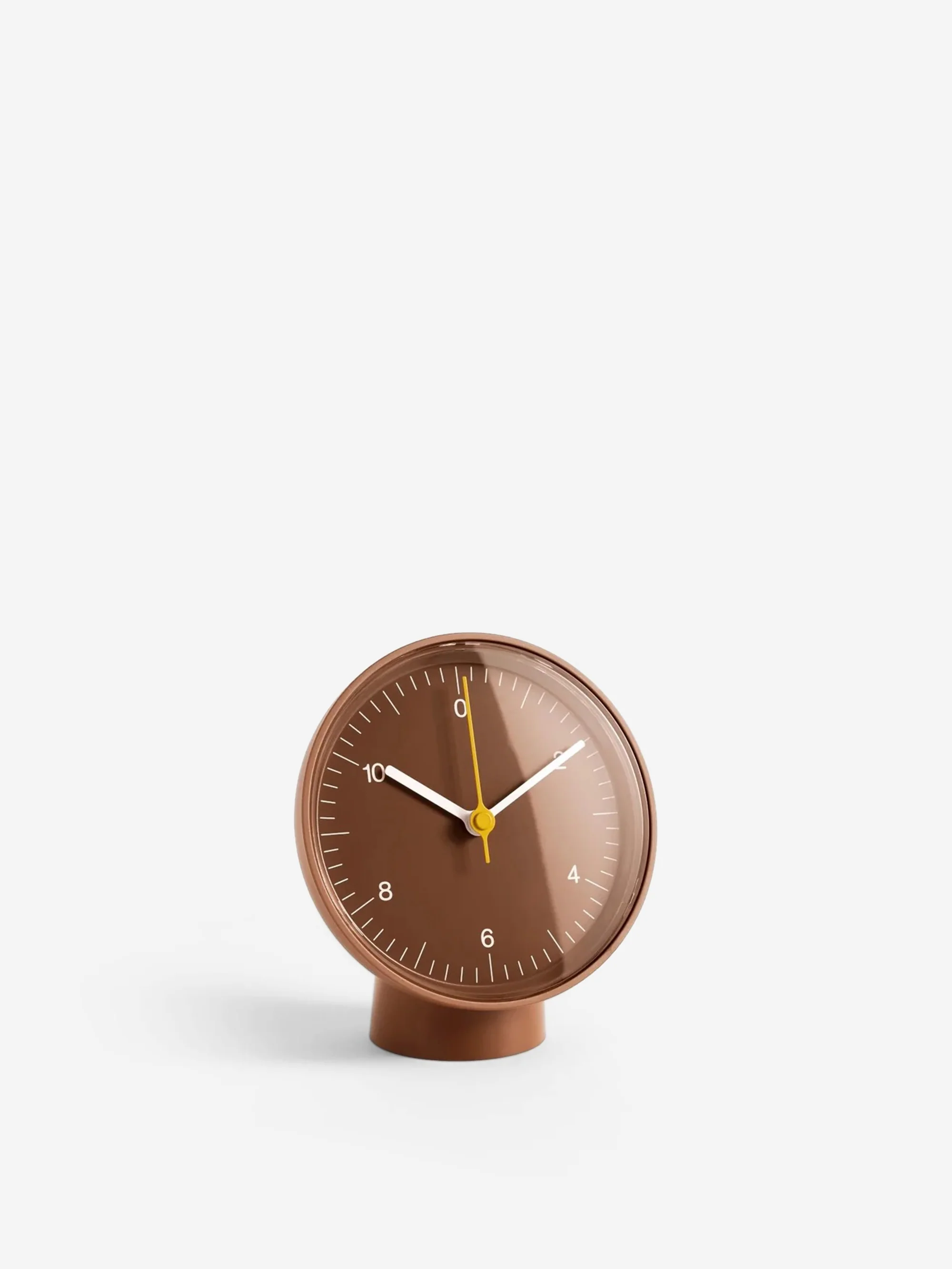 HAY Table Clock (Recycled) - Brown