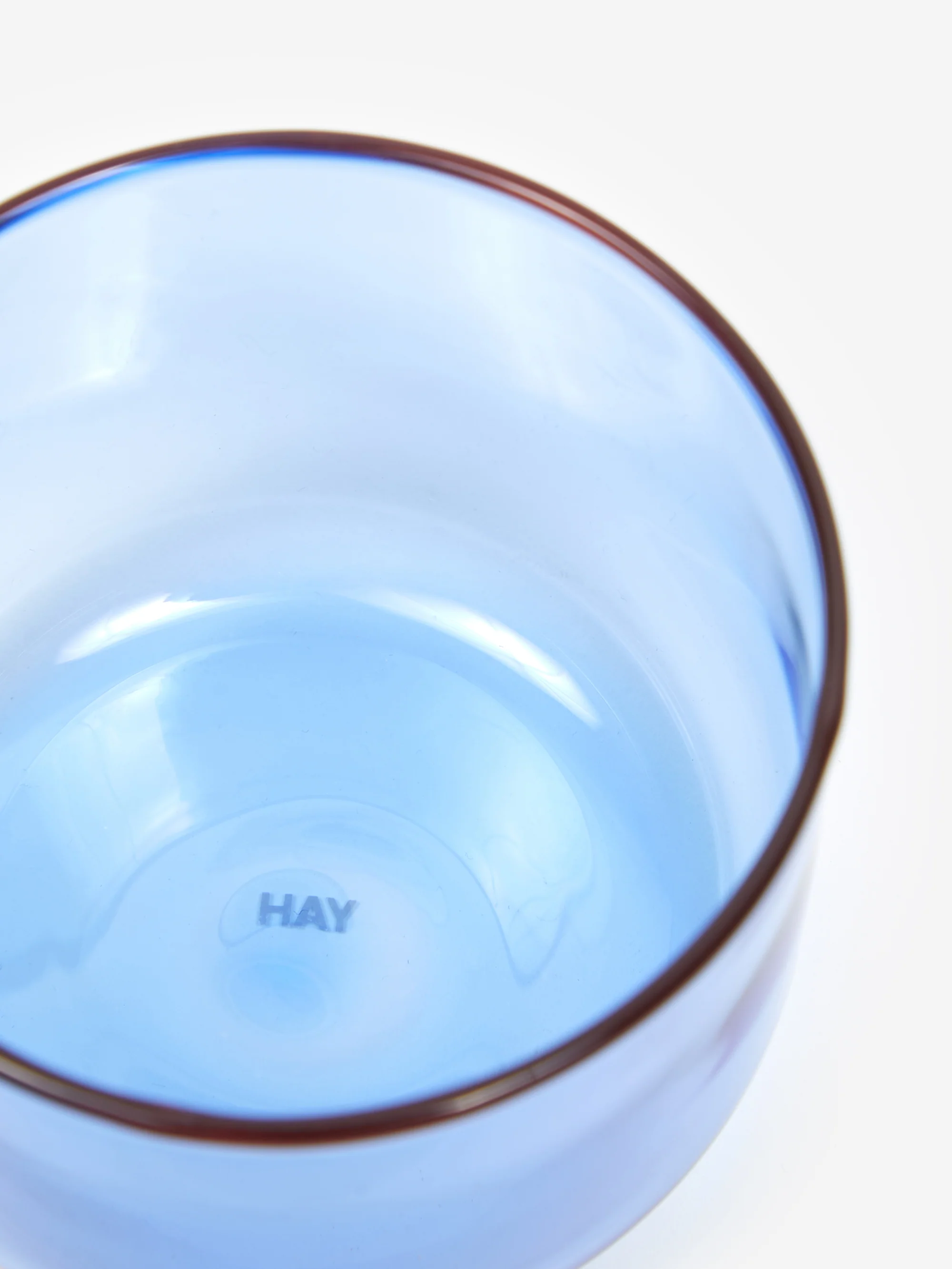 HAY Tint Glass Set of Two - Light Blue - Image 2