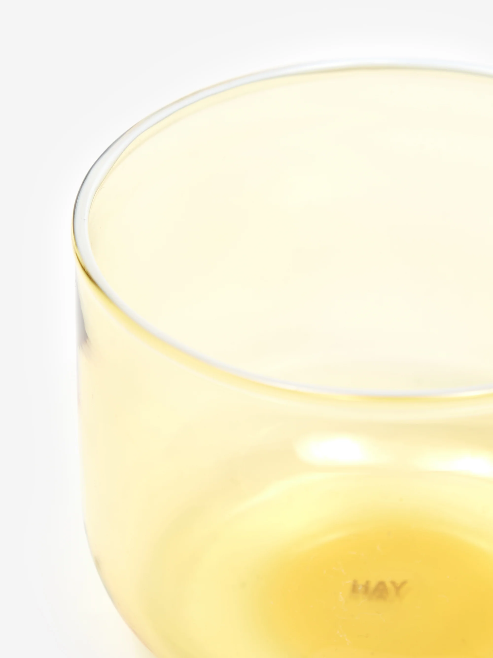HAY Tint Glass Set of Two - Yellow - Image 2