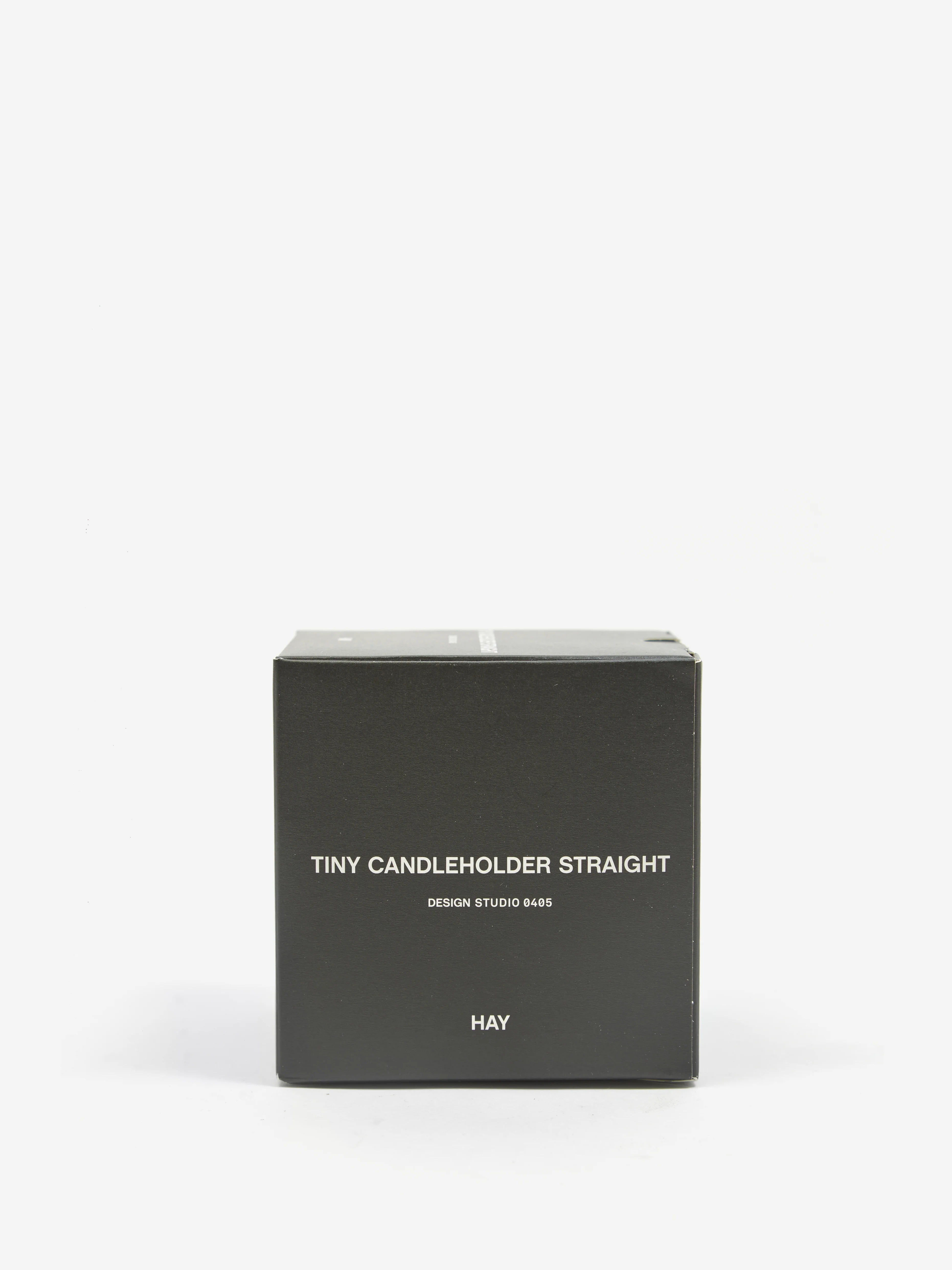 HAY Tiny Candleholder Straight - Grey - Image 5